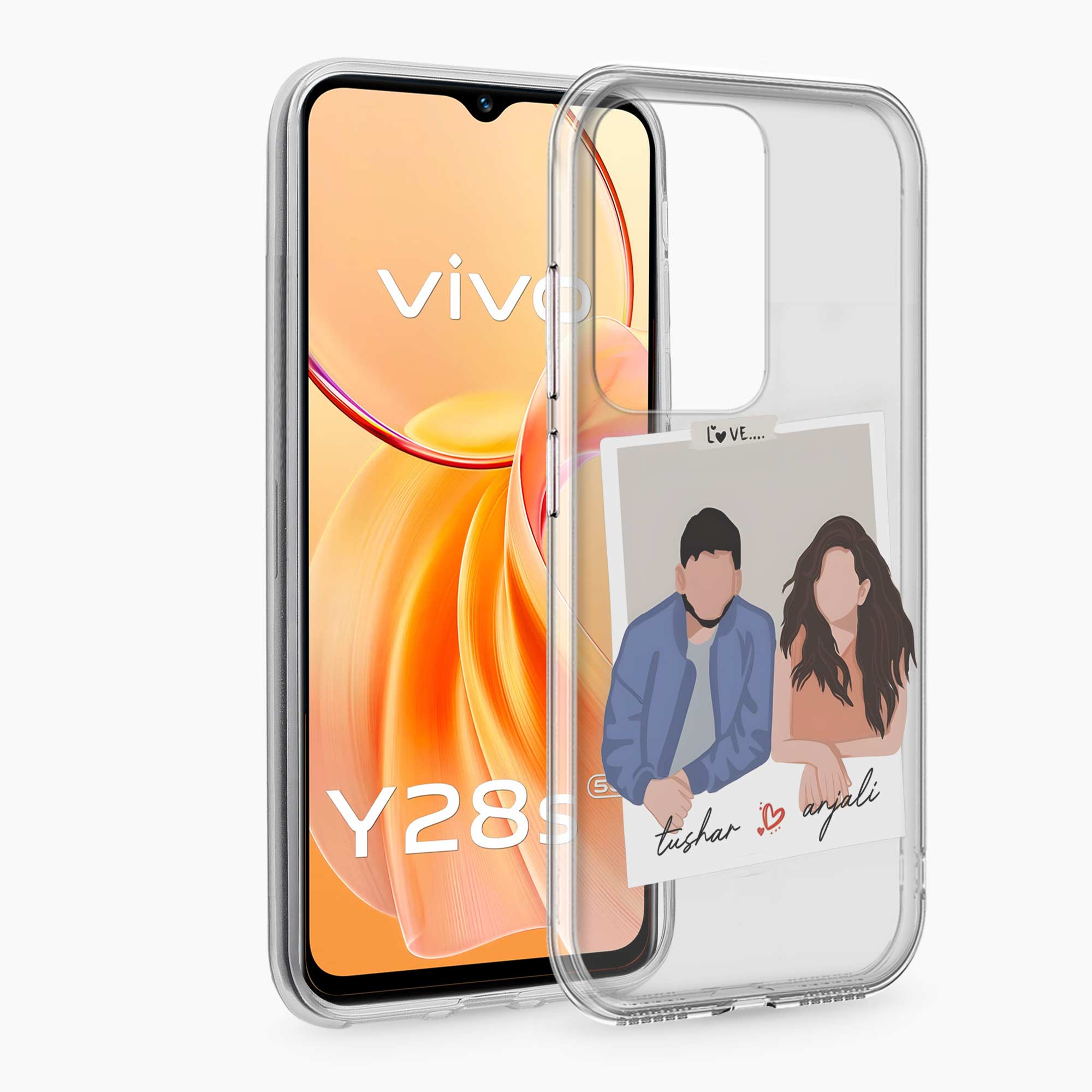 Hum Tum Vivo Y28s 5G Silicone Back Cover