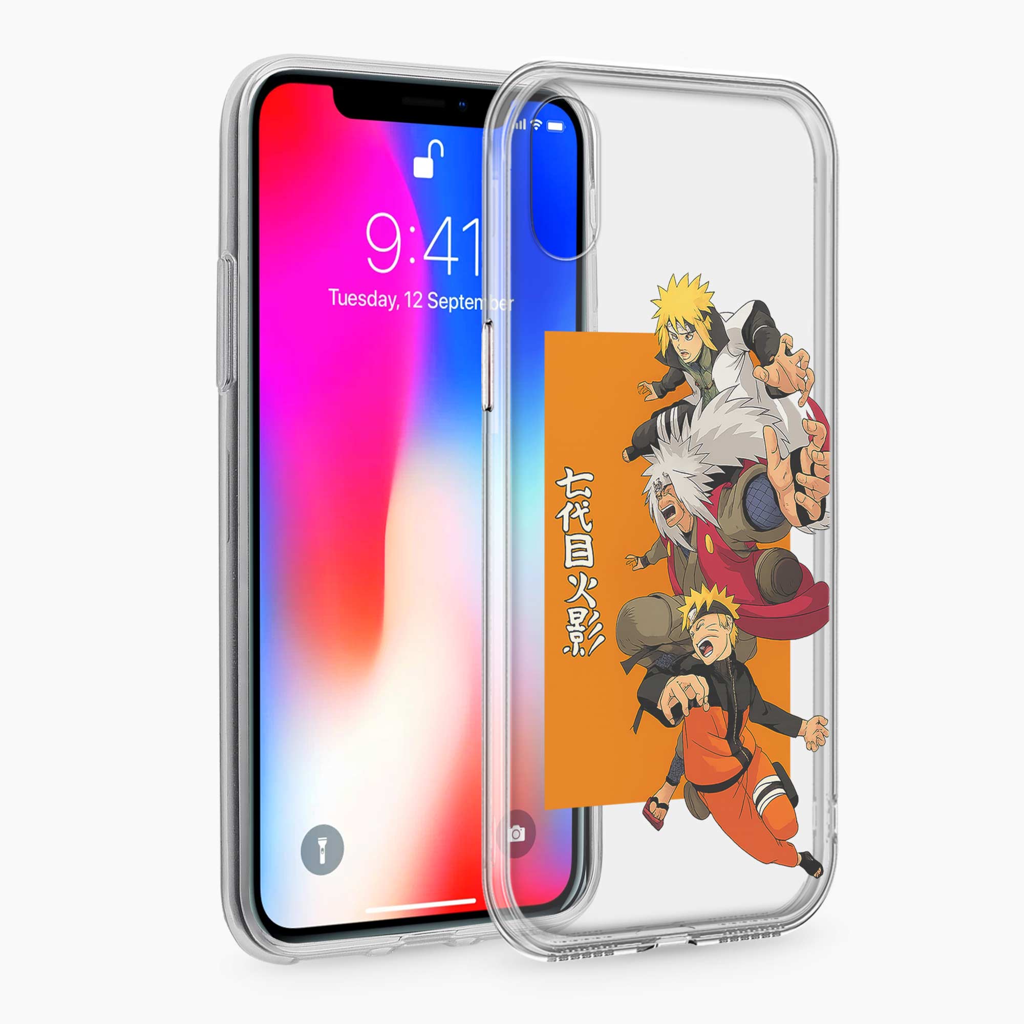 Ninja Trio iPhone XS Max Silicone Back Cover