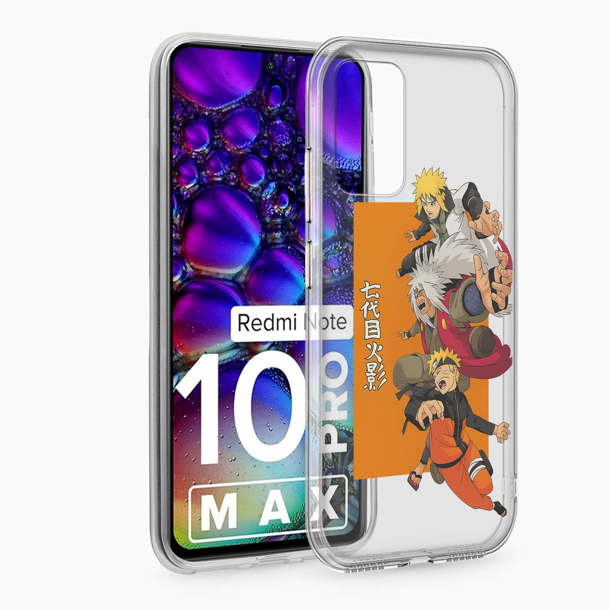 Ninja Trio Redmi Note 10 Pro Max Silicone Back Cover