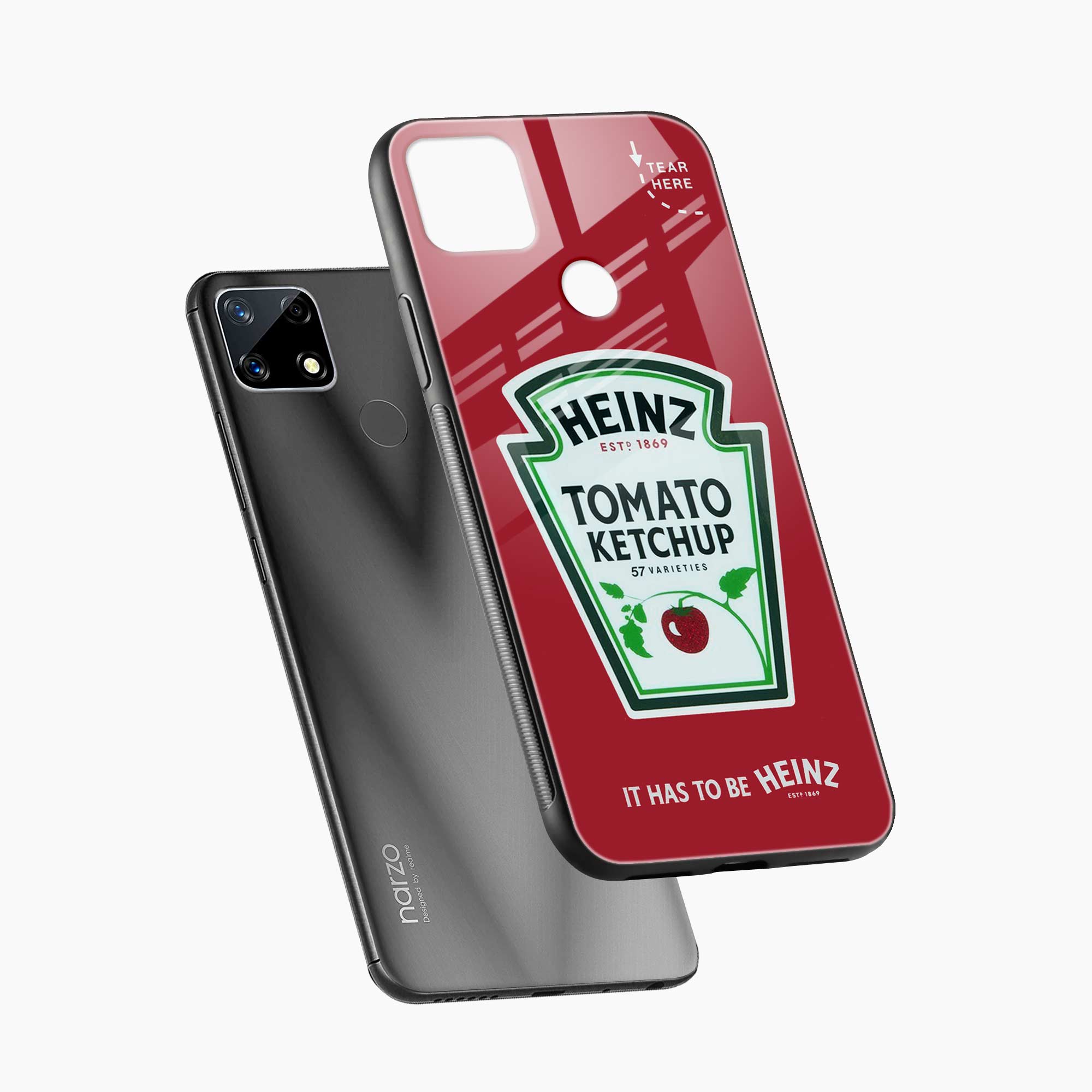 Ketchup Realme C25s Back Cover