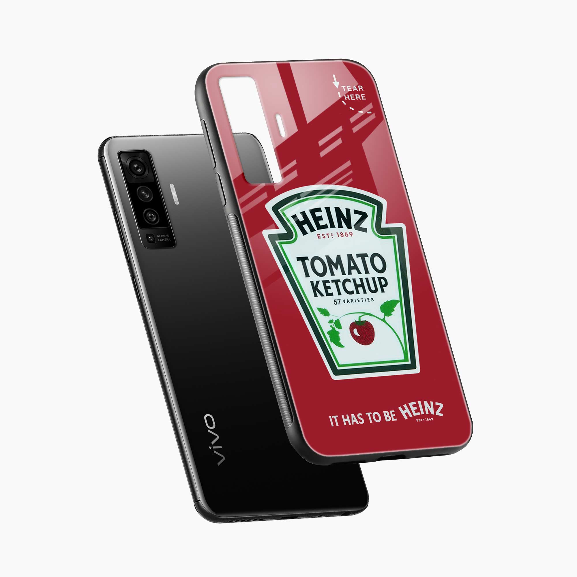 Ketchup Vivo X50 Back Cover