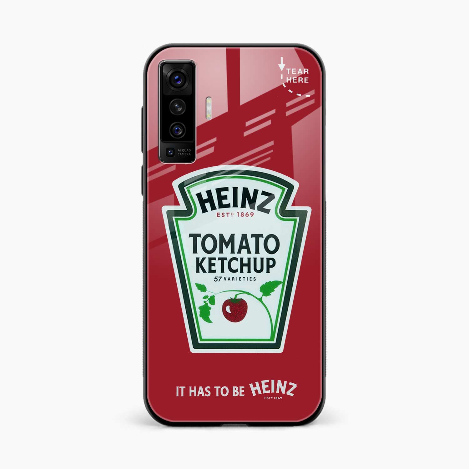 Ketchup Vivo X50 Back Cover