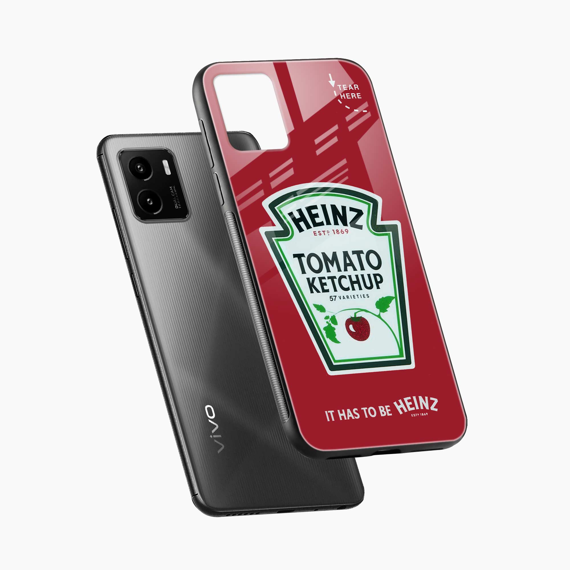 Ketchup Vivo Y15s Back Cover