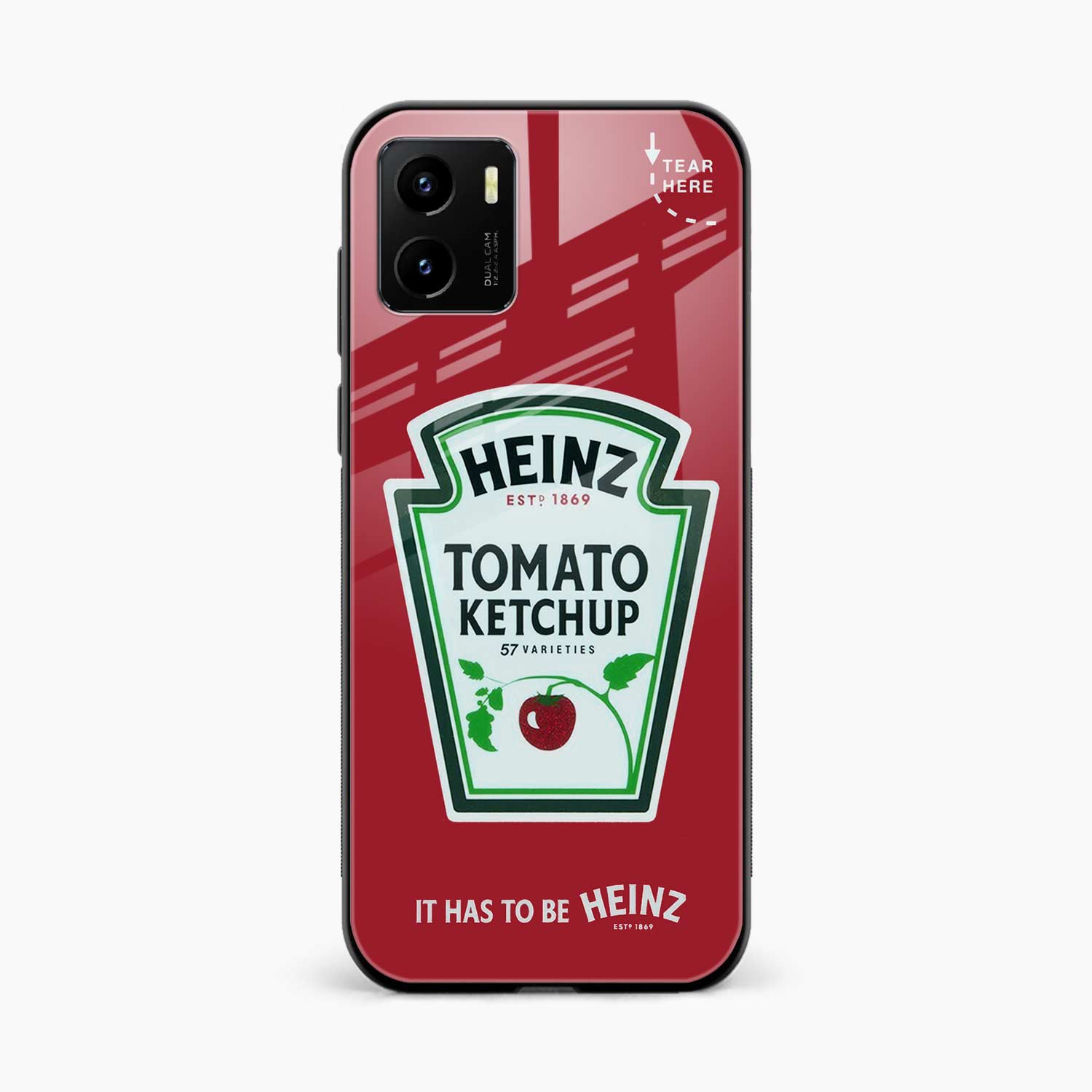 Ketchup Vivo Y15s Back Cover