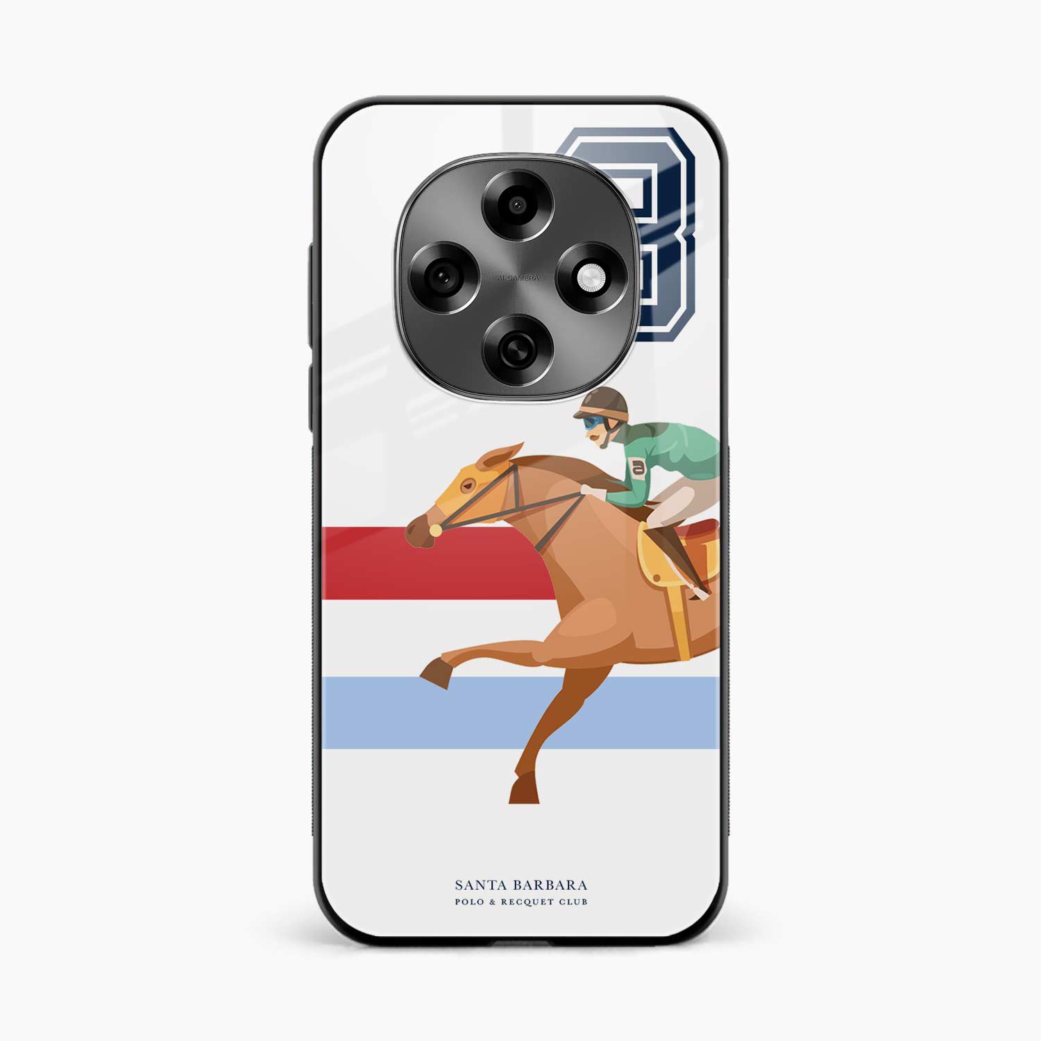 3d Santa Barbara Polo Oppo F31 Pro 5G Back Cover