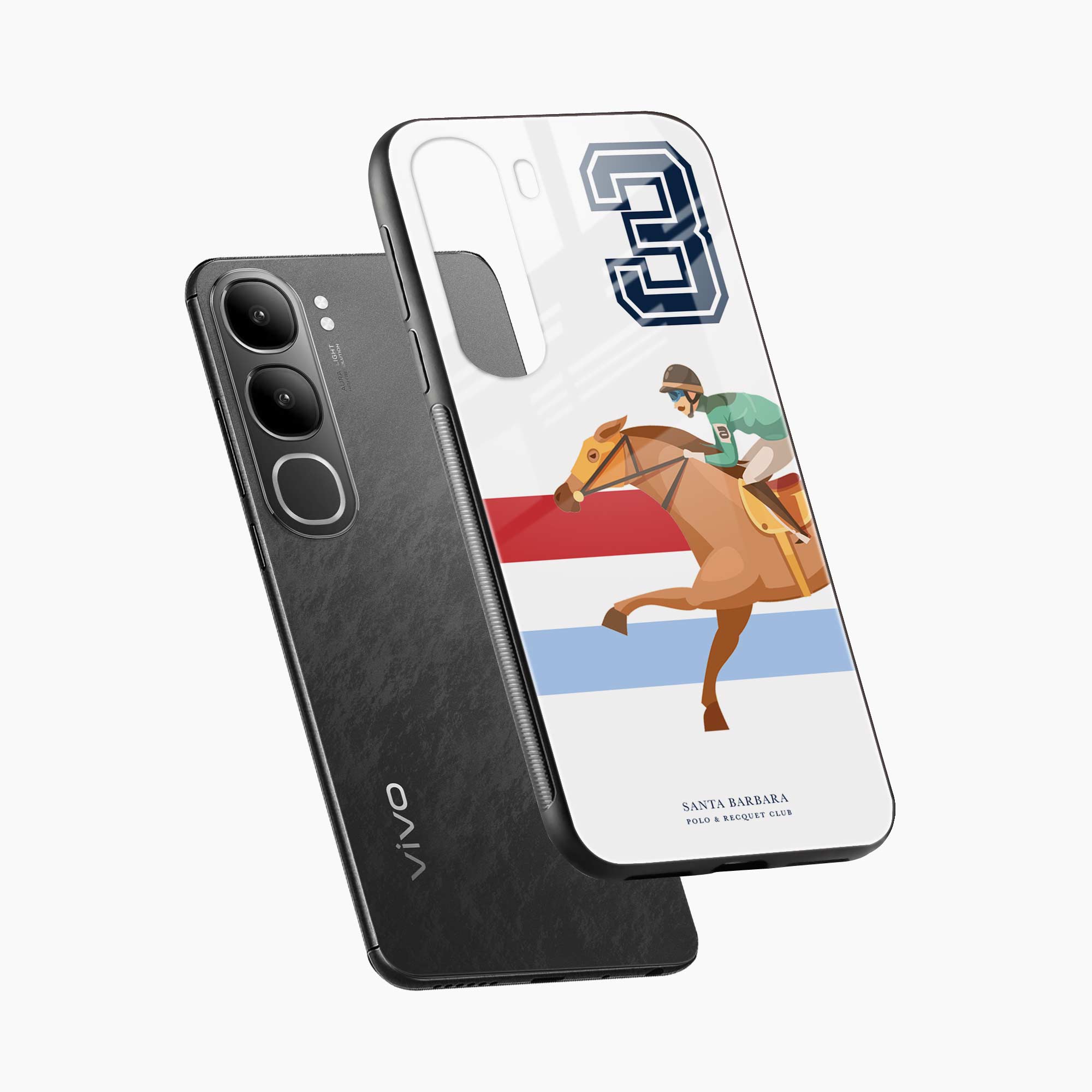 3d Santa Barbara Polo Vivo Y31 5G Back Cover