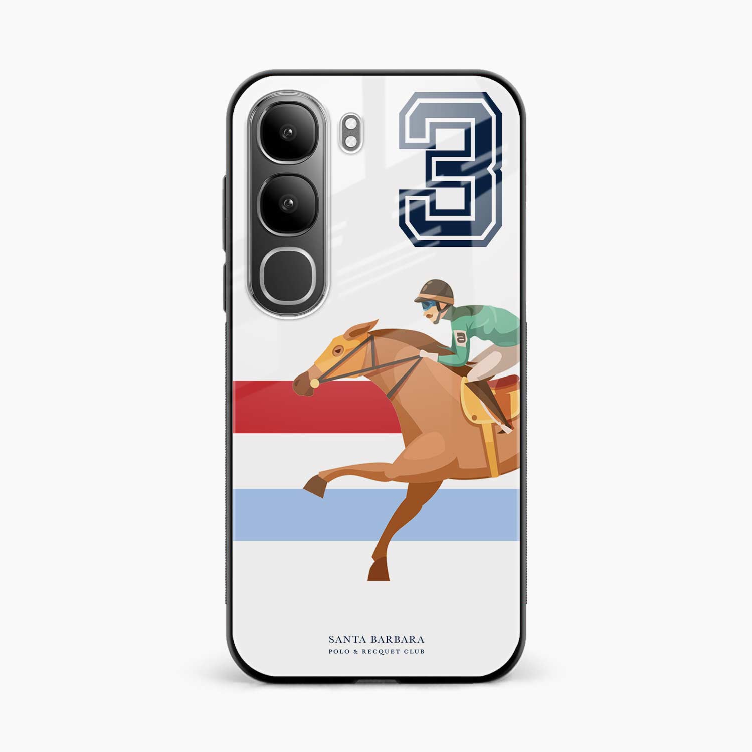 3d Santa Barbara Polo Vivo Y31 5G Back Cover