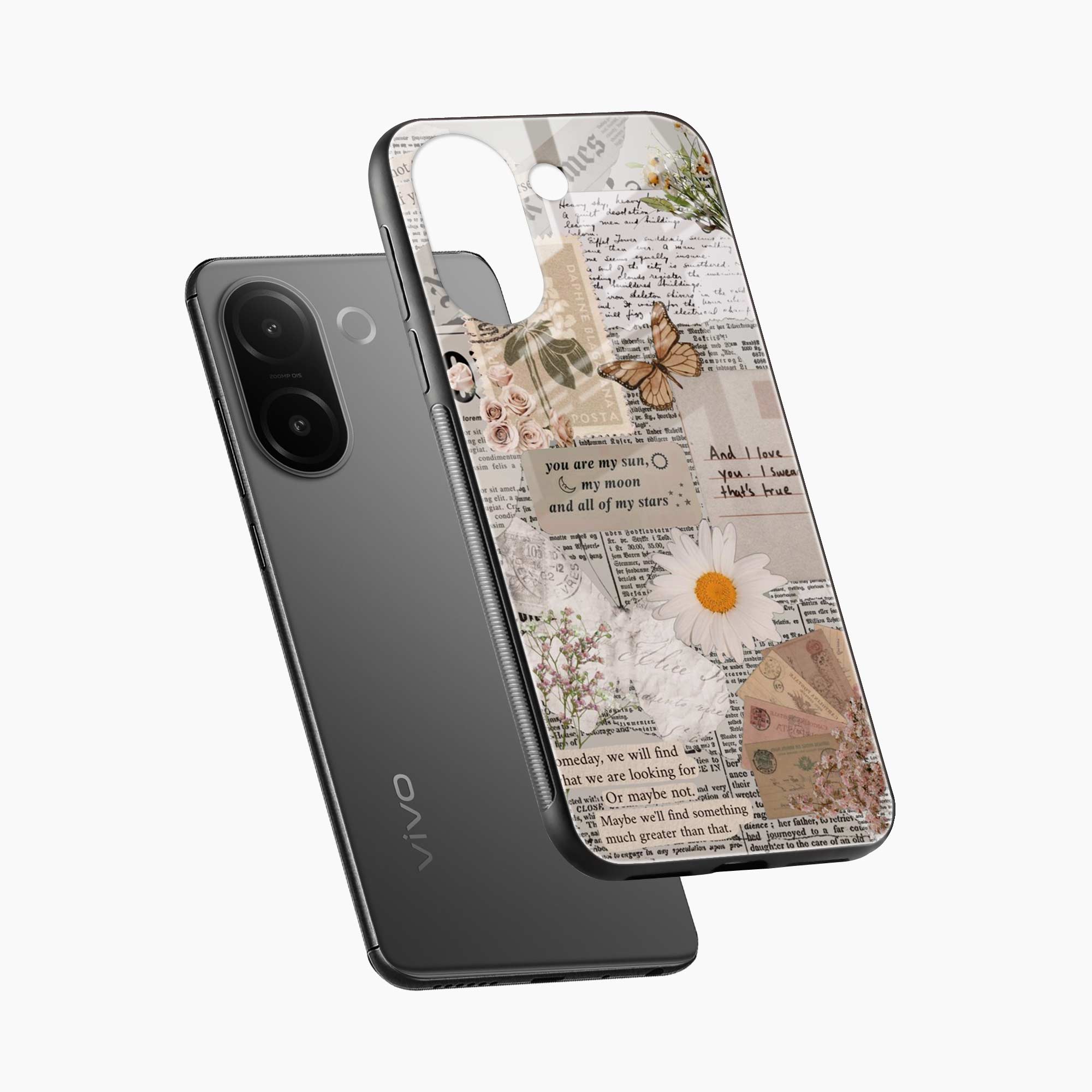 Aesthetic Vivo V60e 5G Back Cover