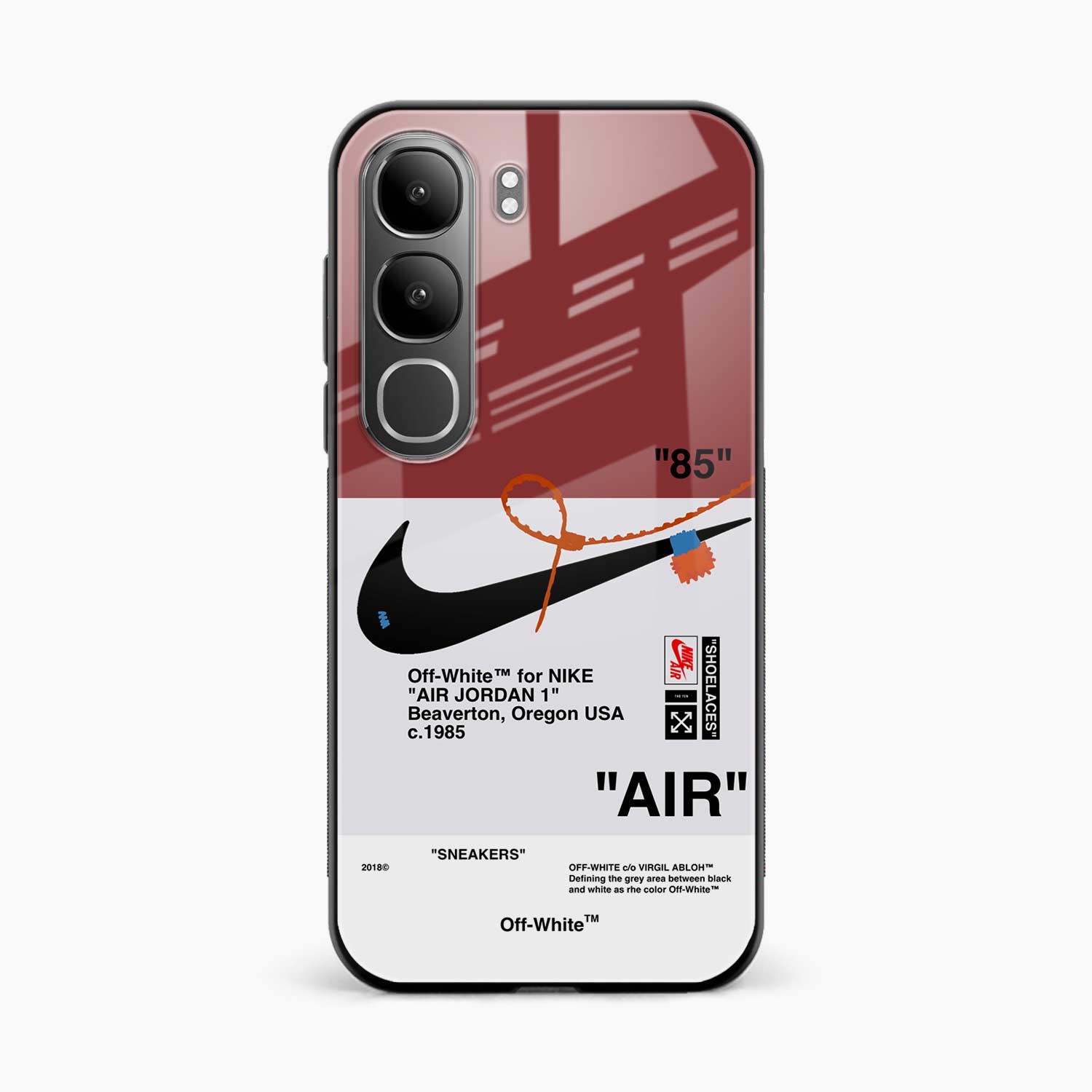 Air Off White Vivo Y31 5G Back Cover
