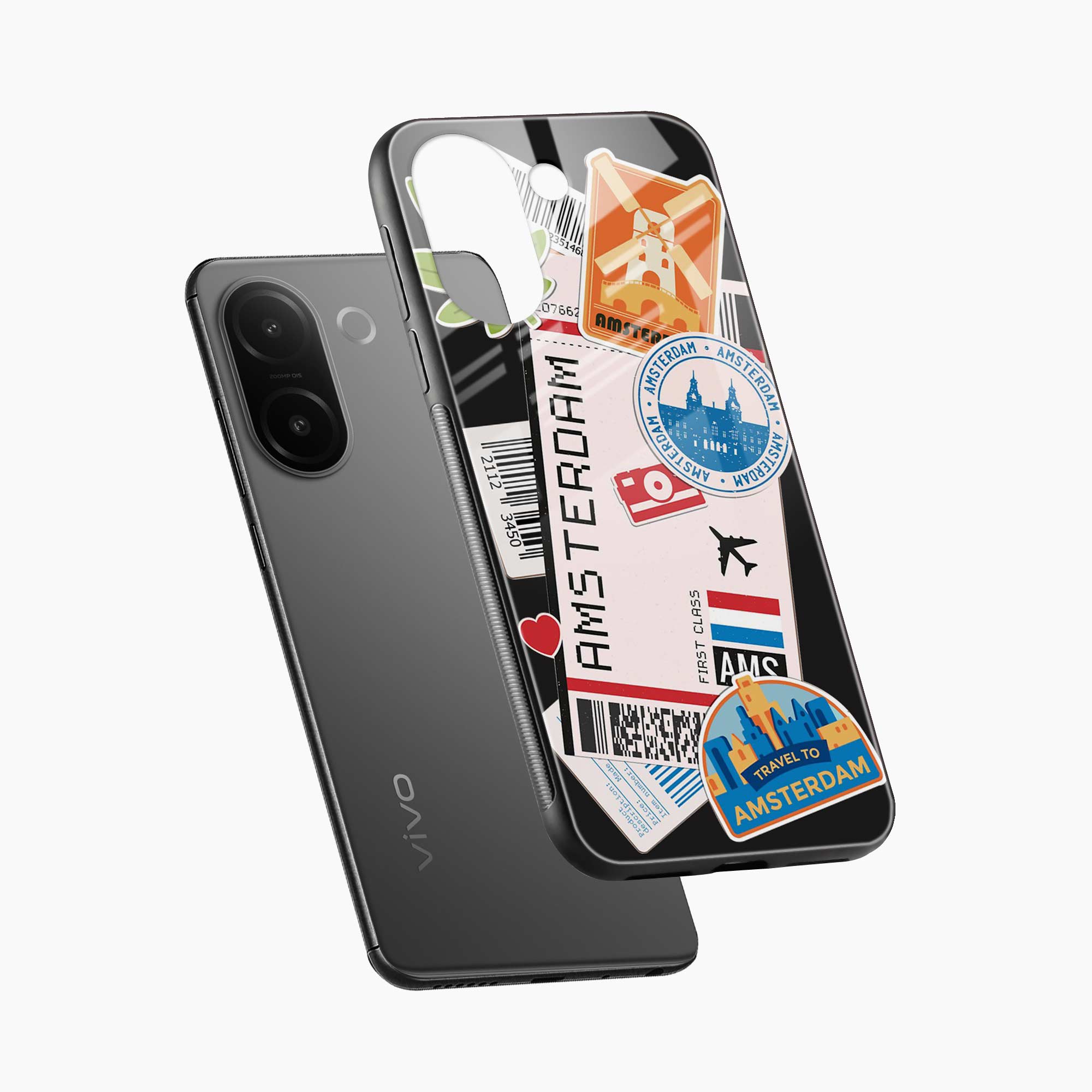 Amsterdam Vivo V60e 5G Back Cover