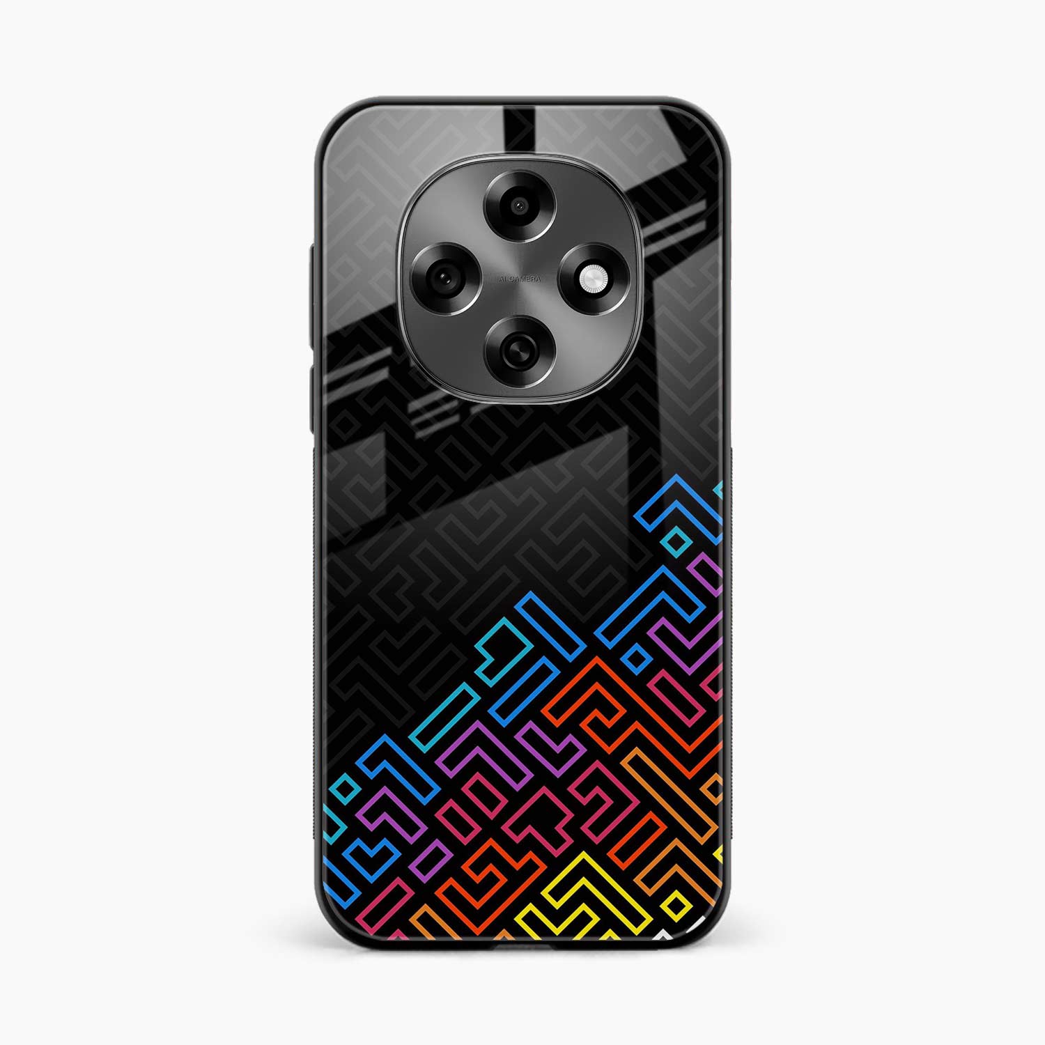 Black Maze Oppo F31 Pro 5G Back Cover