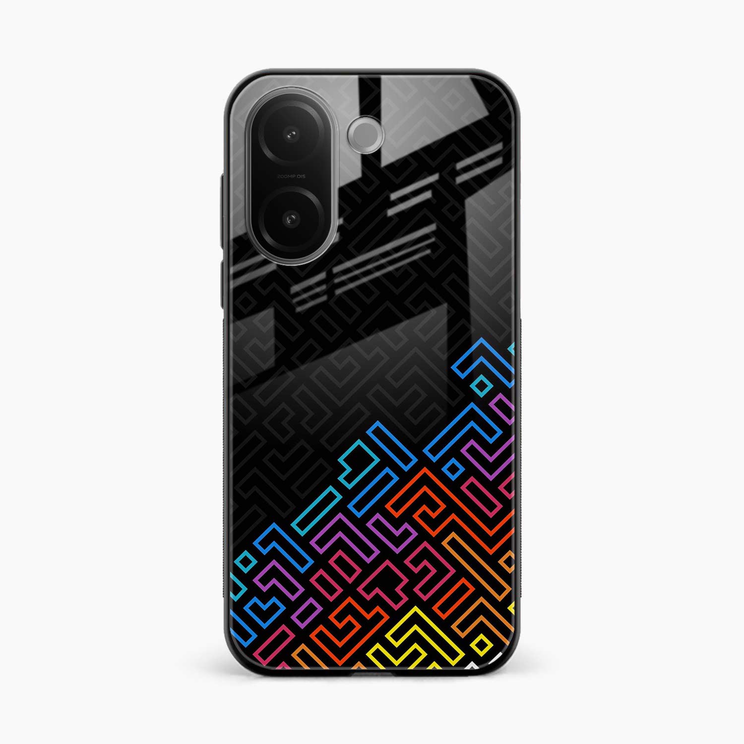Black Maze Vivo V60e 5G Back Cover
