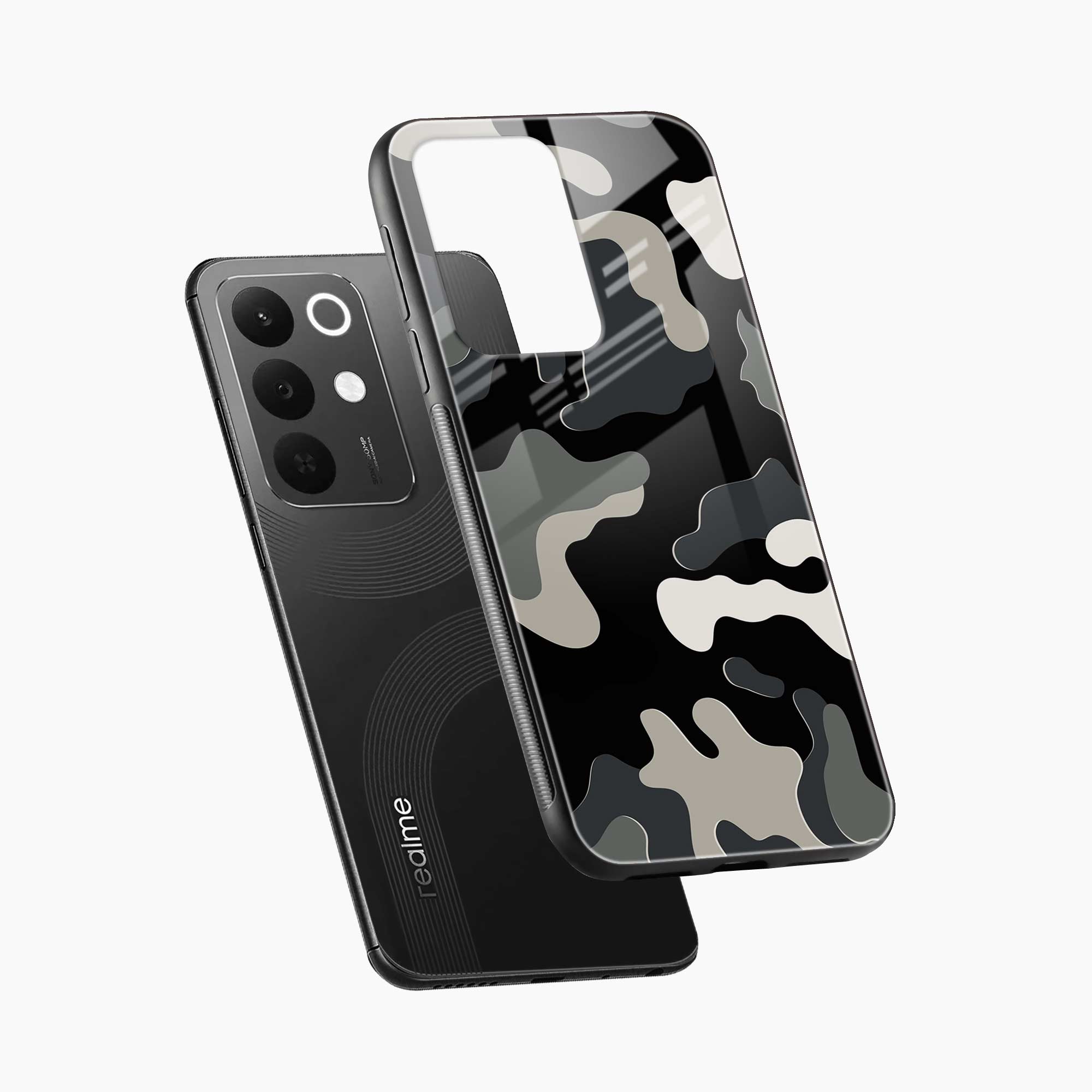 Camouflage Realme C85 5G Back Cover