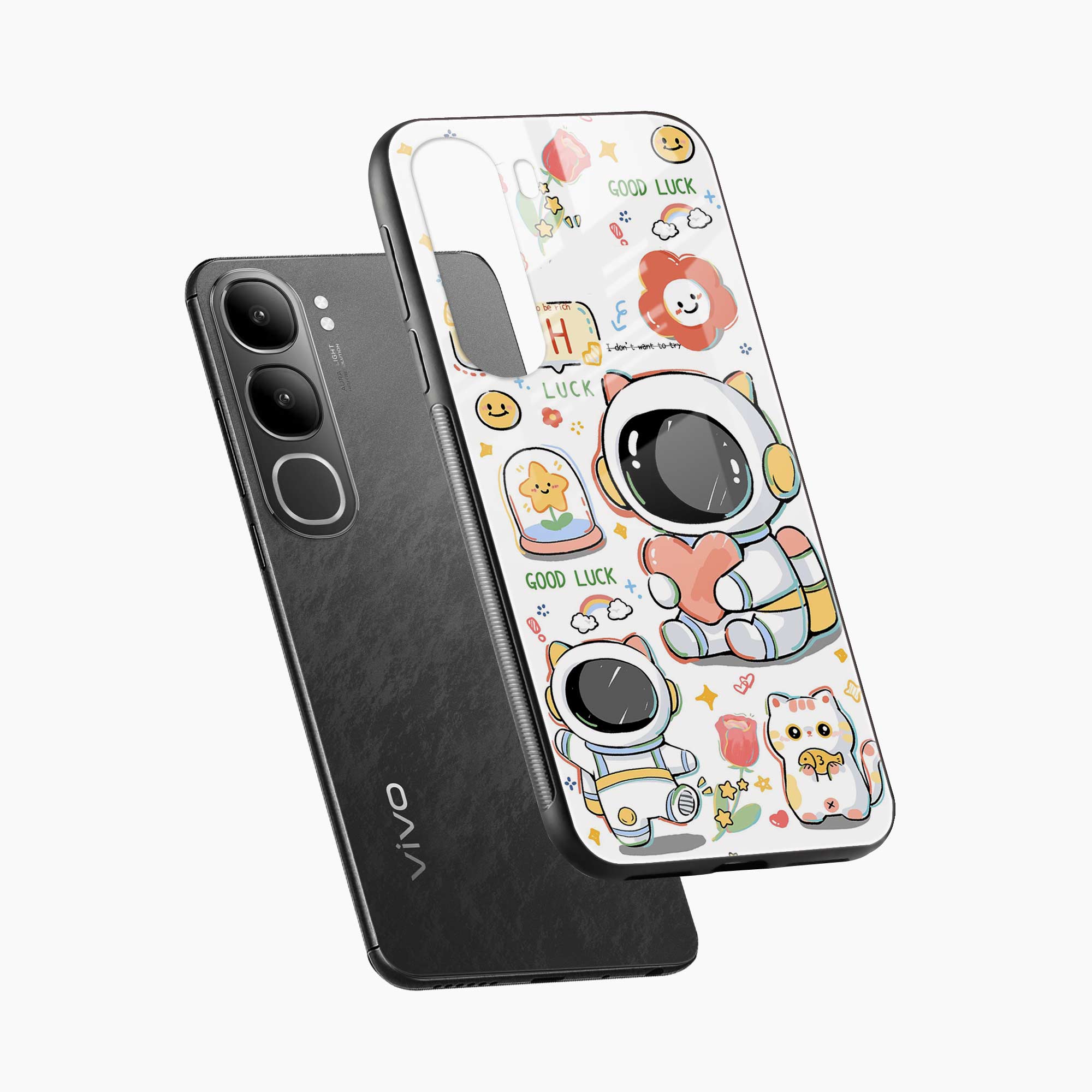 Cute Astronaut Vivo Y31 5G Back Cover
