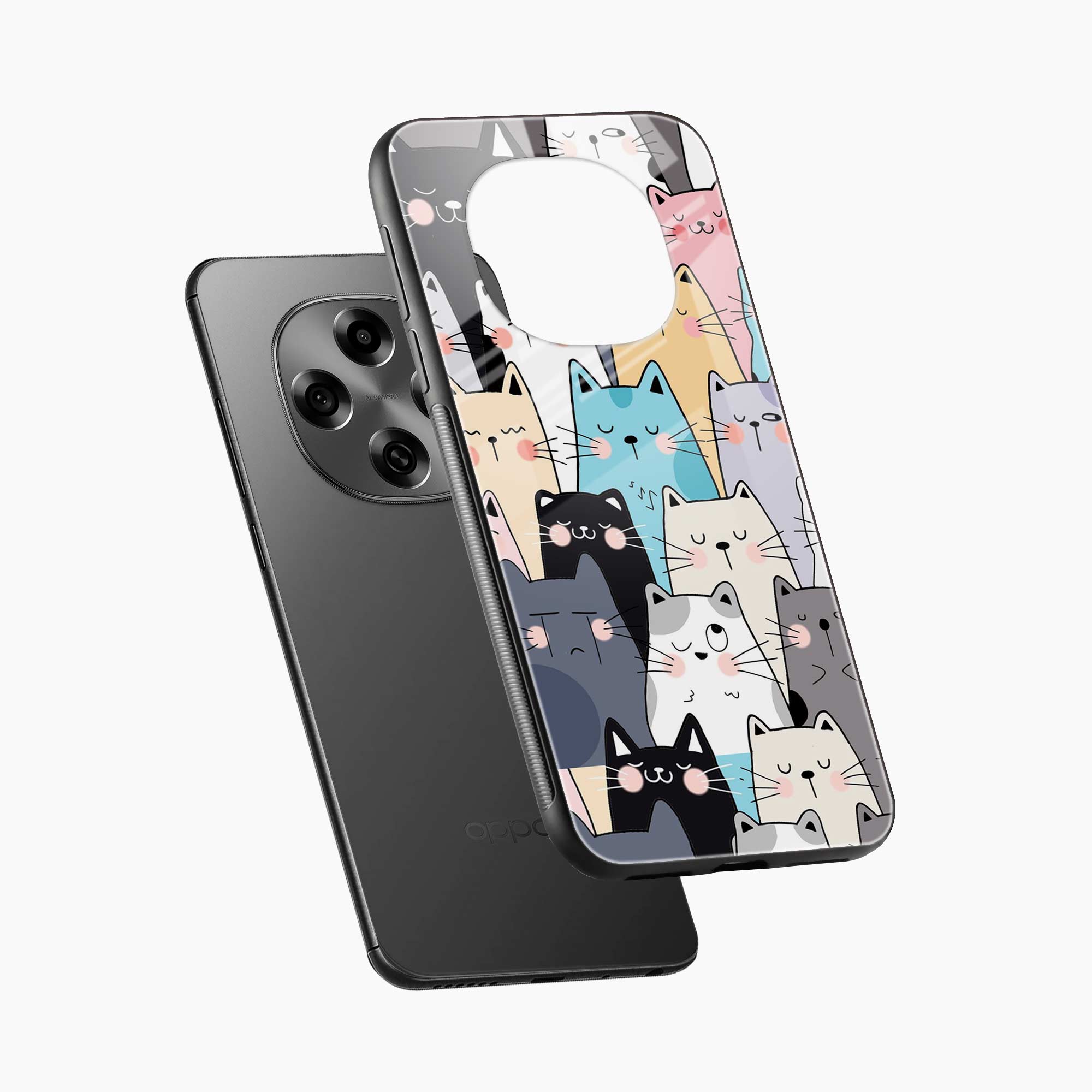 Cute Cat Oppo F31 Pro 5G Back Cover