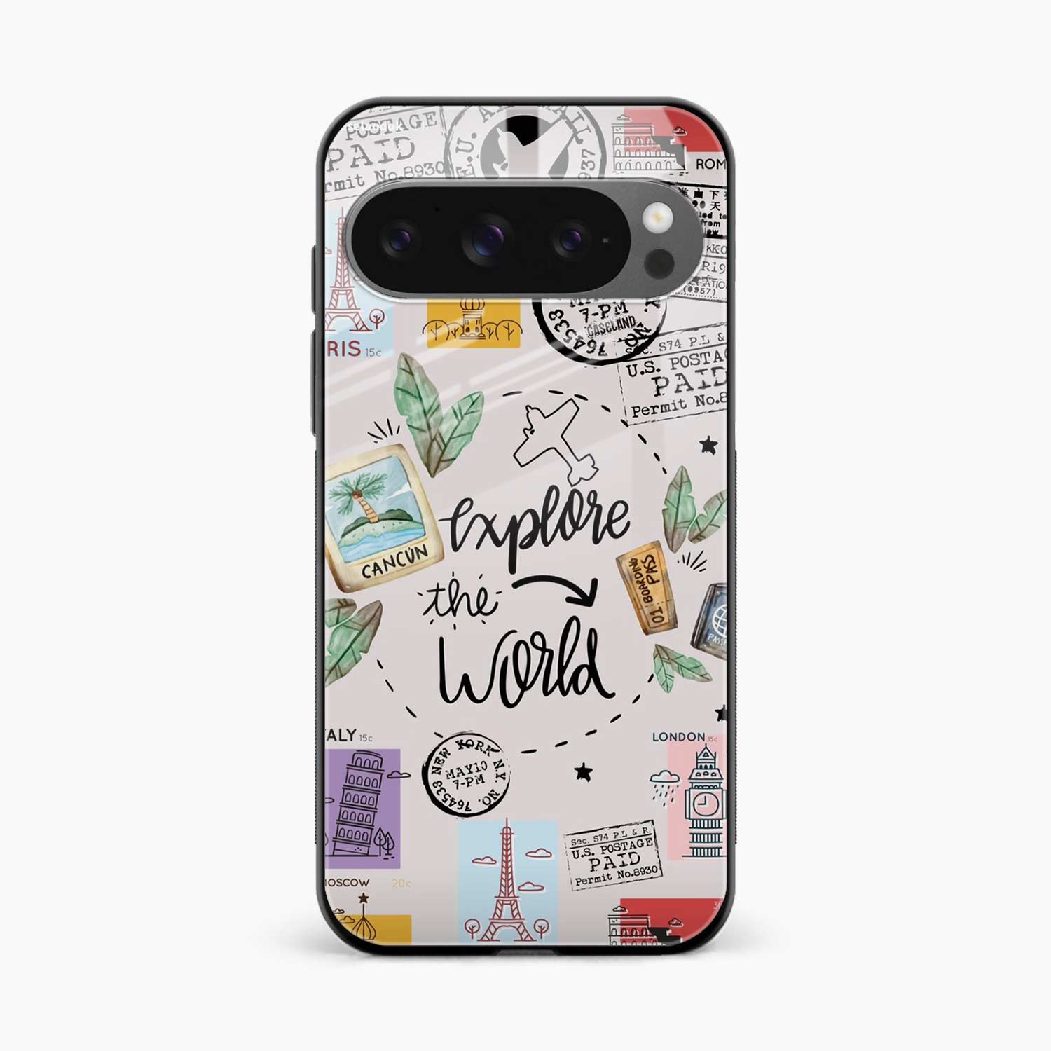 Explore The World Google Pixel 10 Pro Xl Back Cover