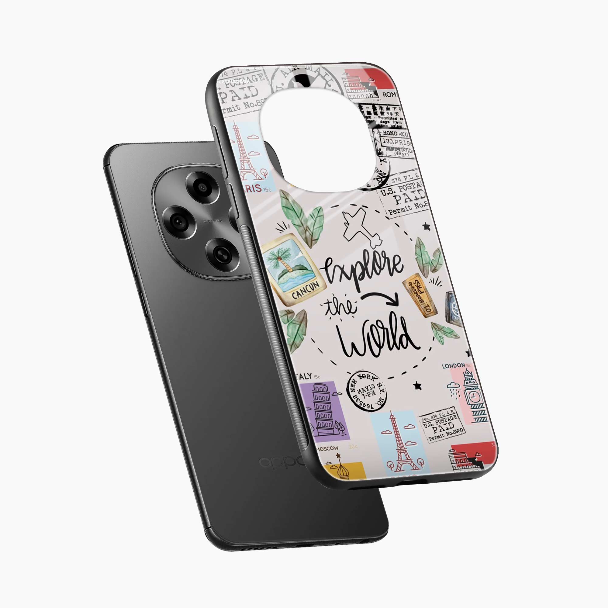 Explore The World Oppo F31 Pro 5G Back Cover