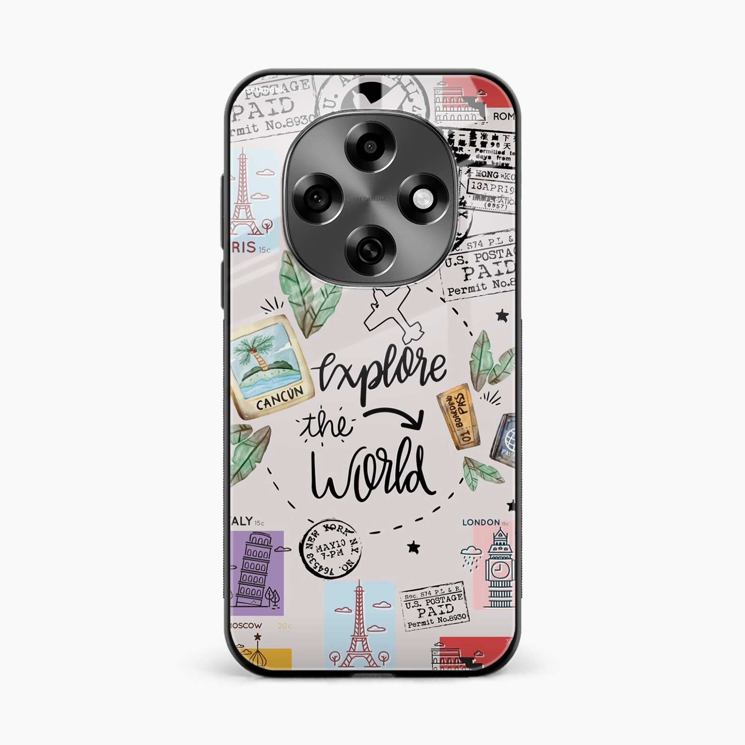 Explore The World Oppo F31 Pro 5G Back Cover