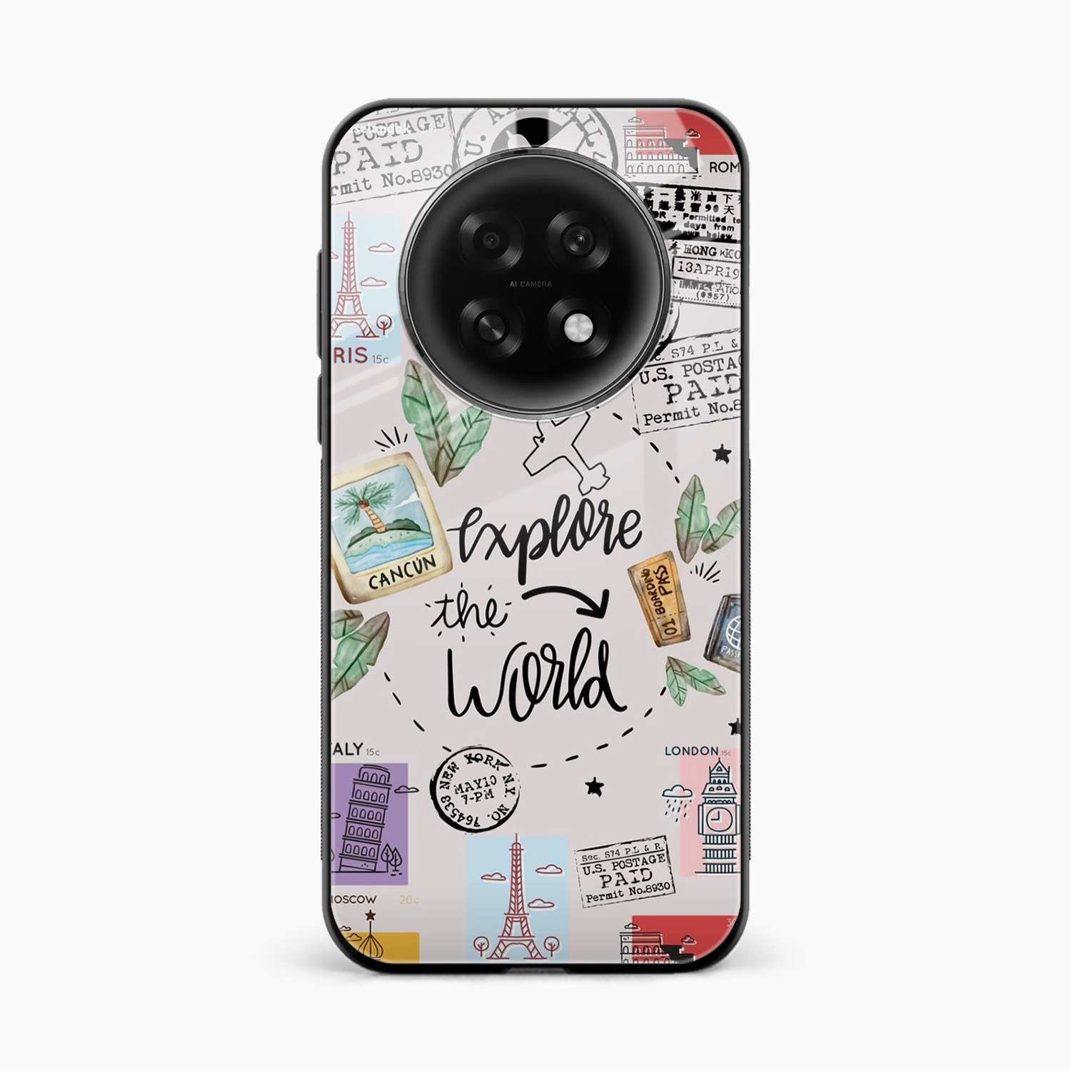 Explore The World Oppo F31 Pro Plus 5G Back Cover