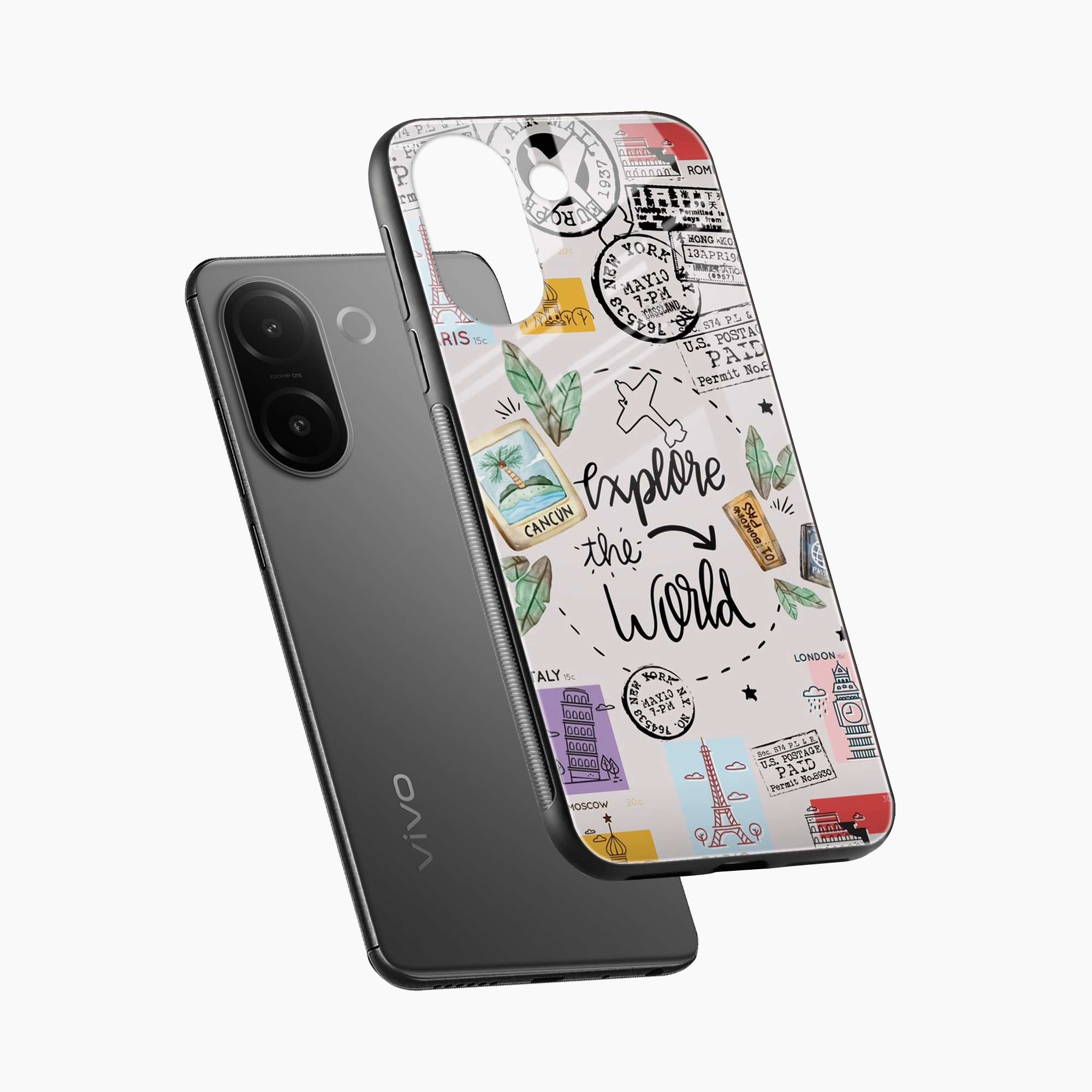 Explore The World Vivo V60e 5G Back Cover
