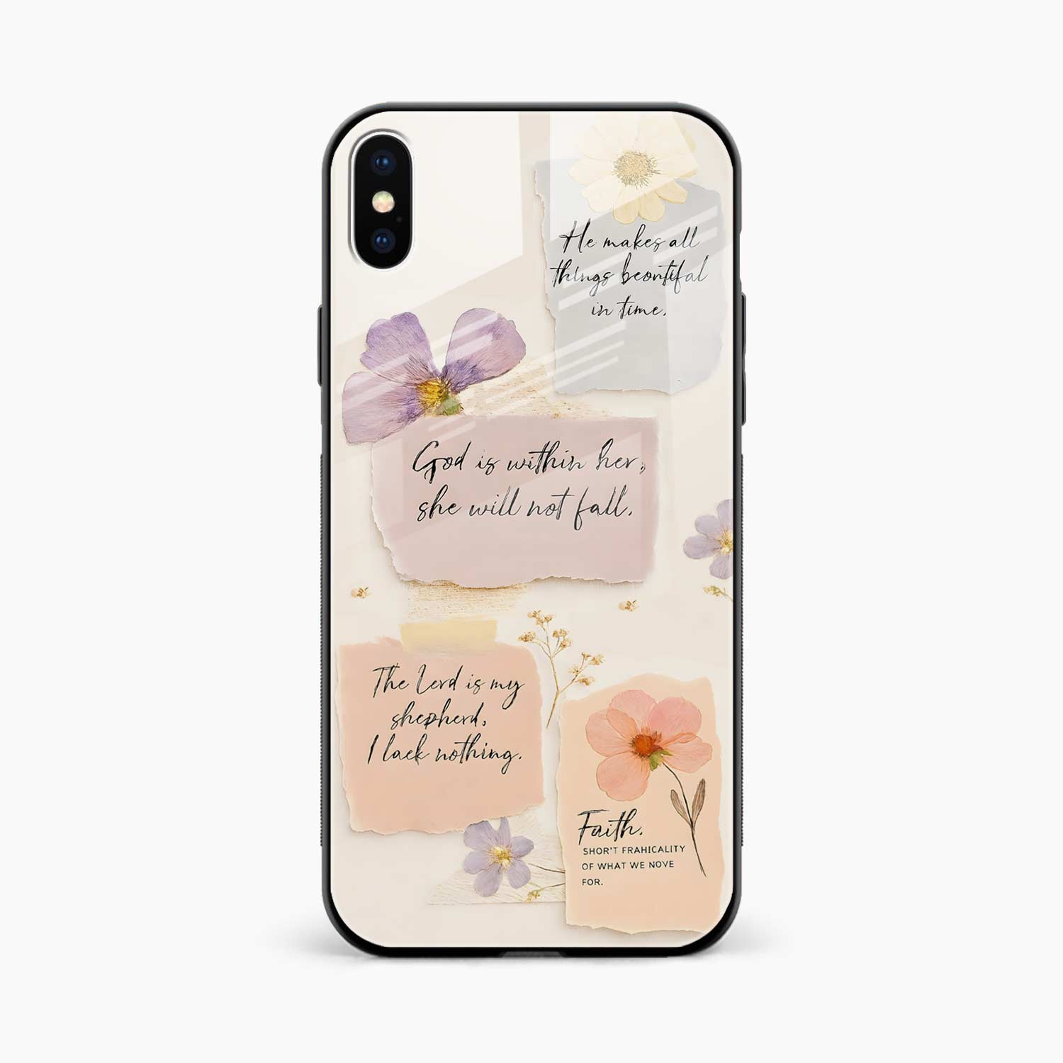 Faith iPhone XS Max Back Cover