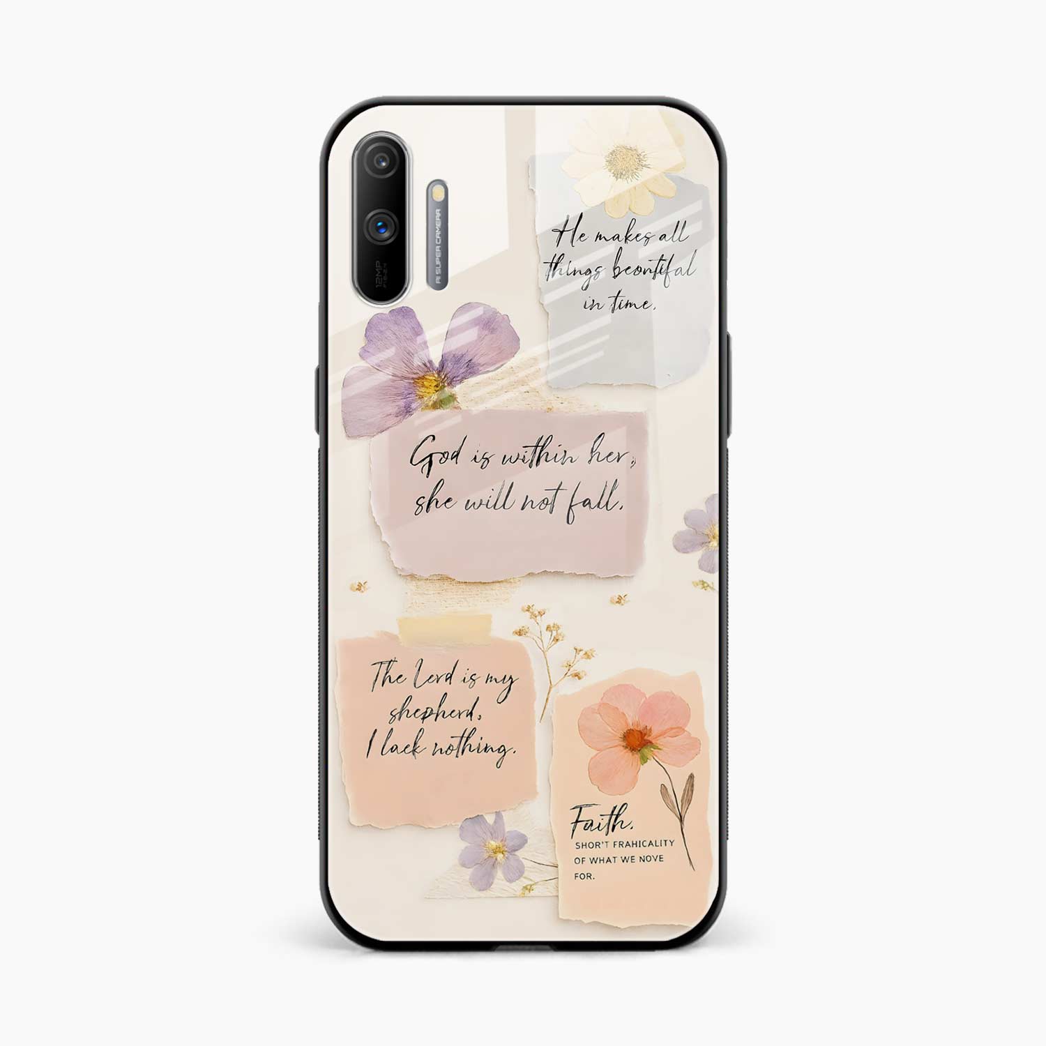 Faith Realme C3 Back Cover