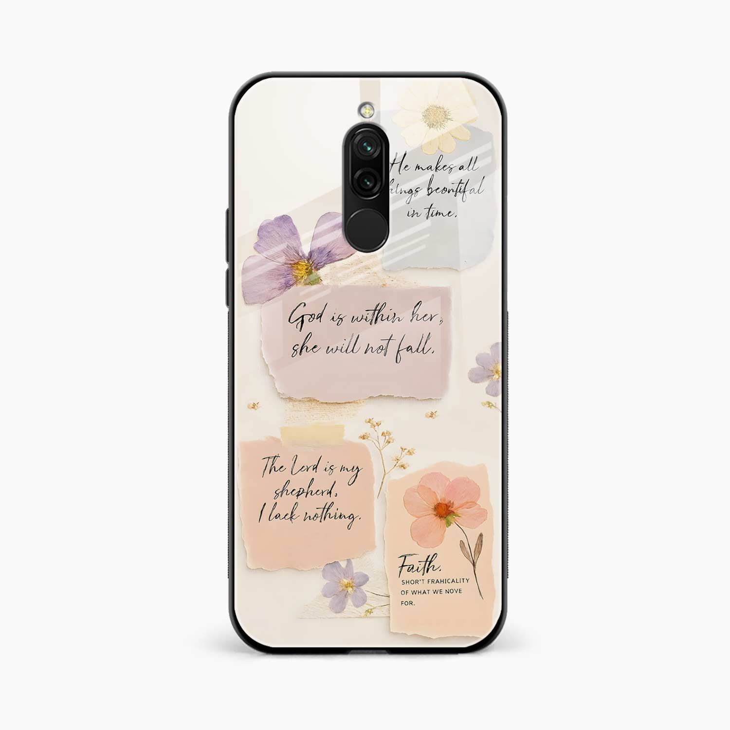 Faith Redmi 8 Back Cover