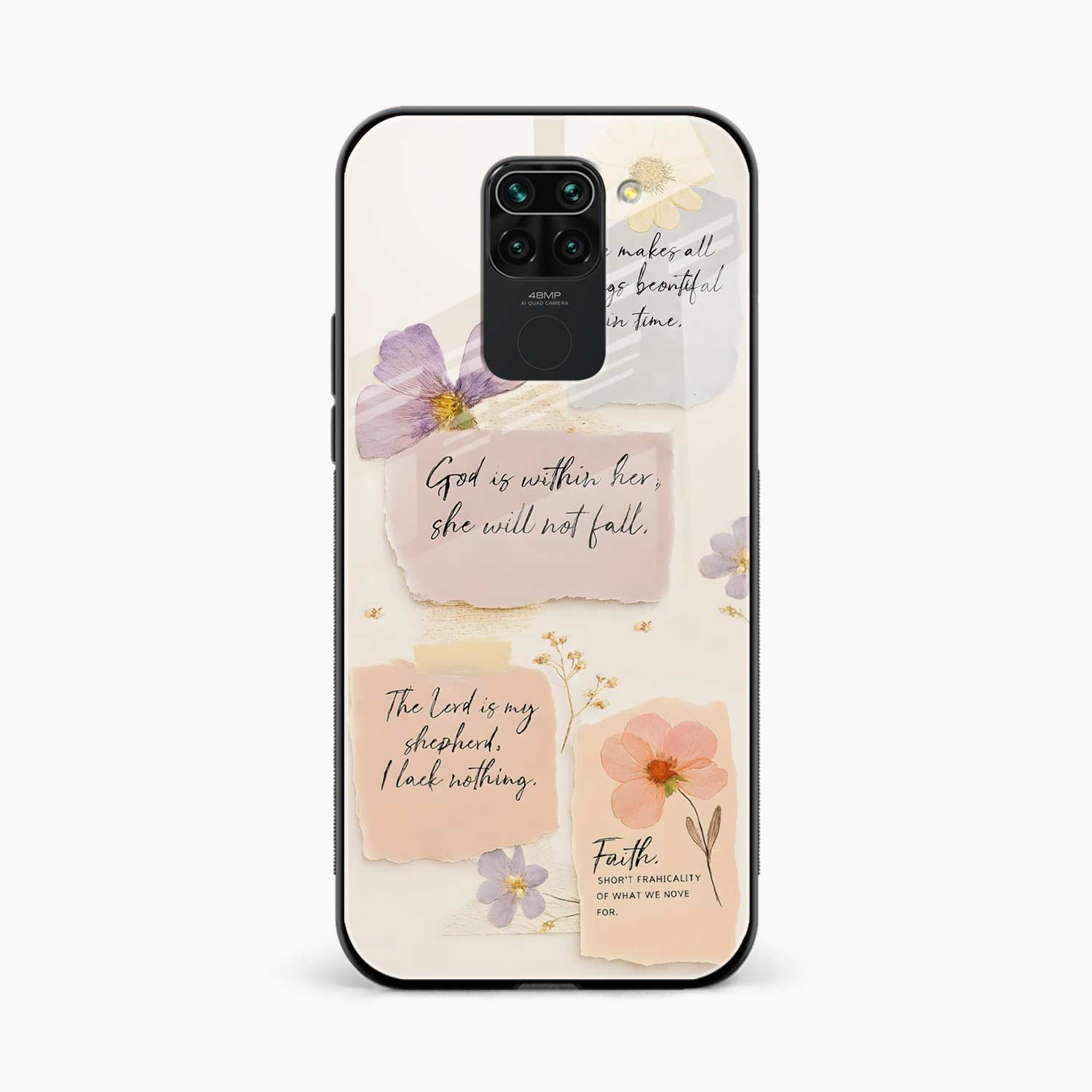 Faith Redmi Note 9 Back Cover