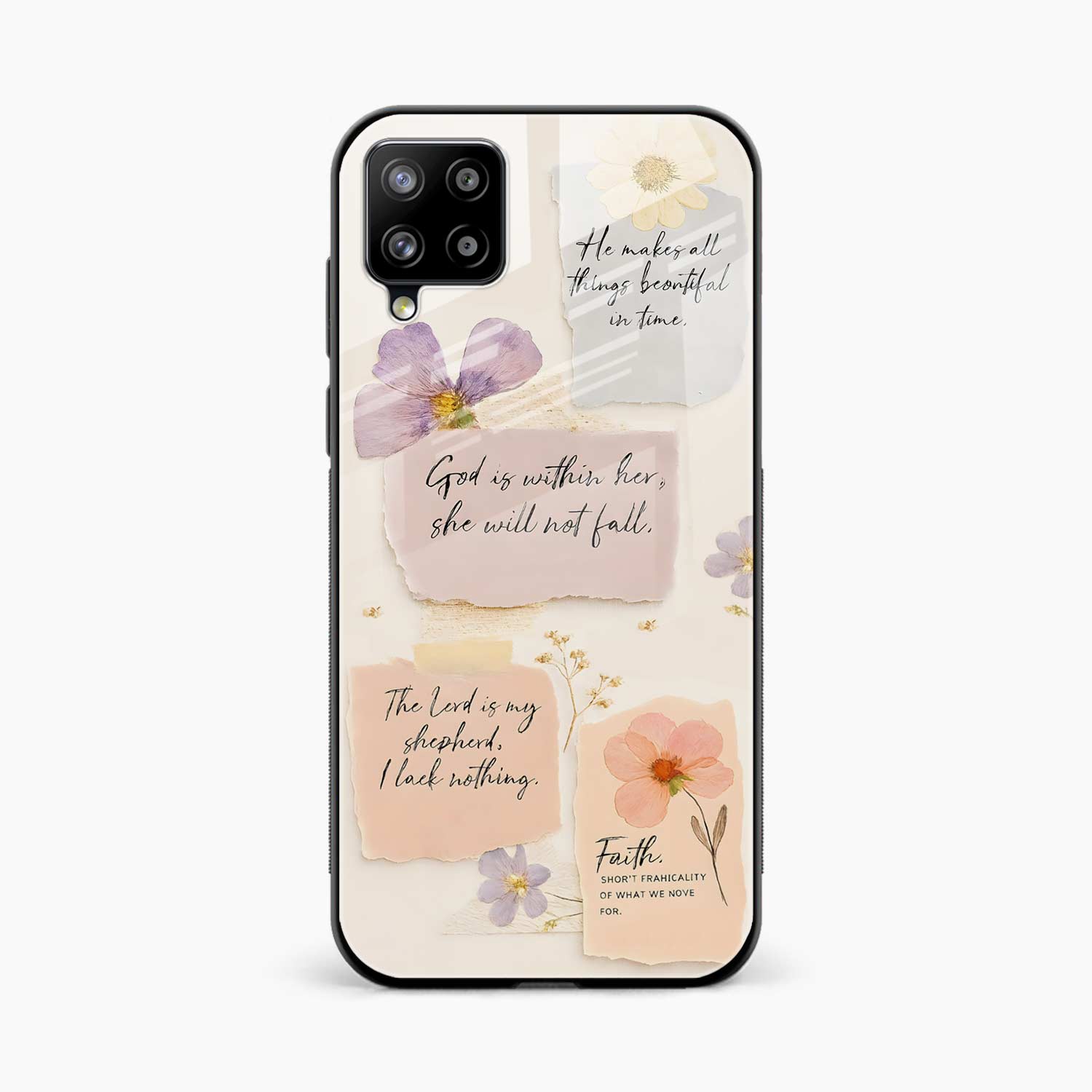 Faith Samsung A12 Nacho Back Cover