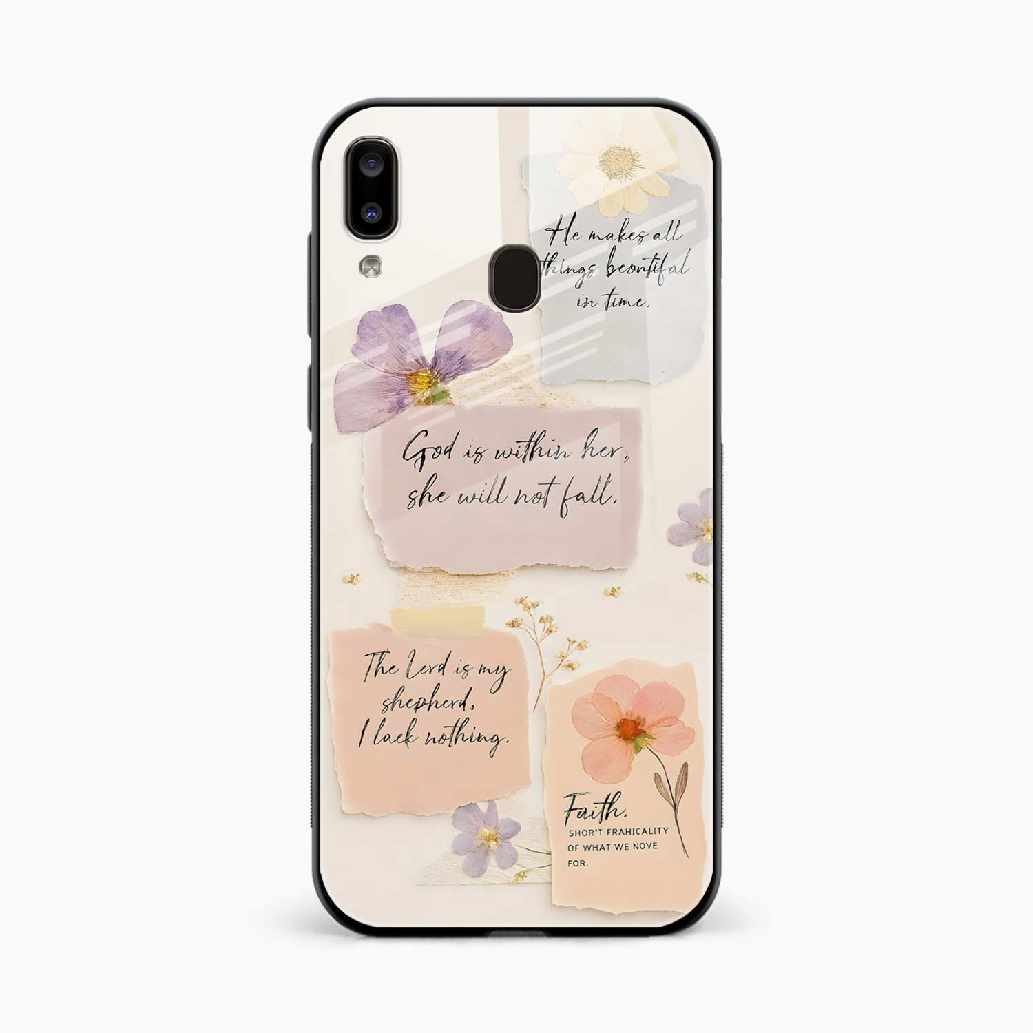 Faith Samsung A20 Back Cover
