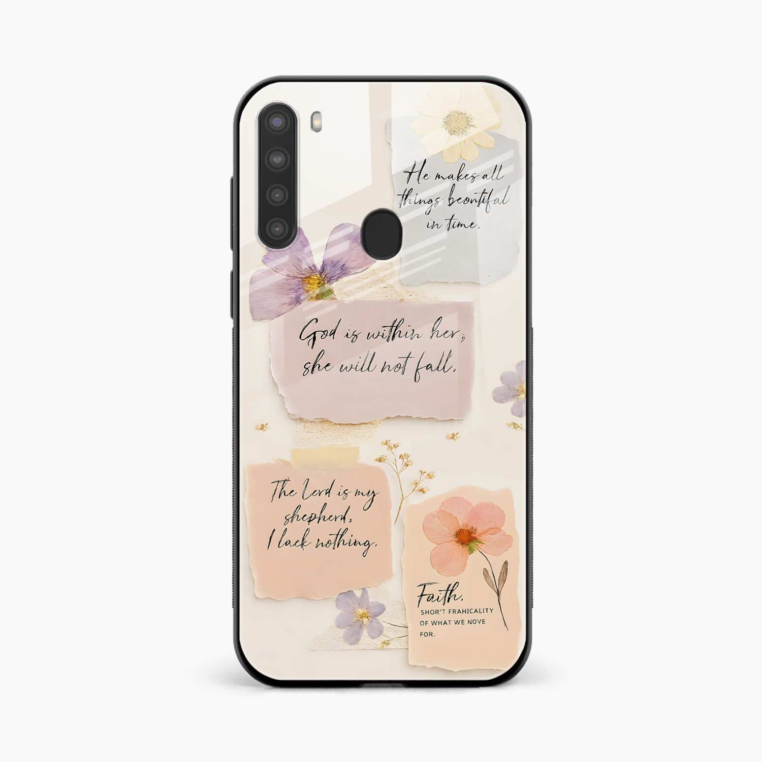 Faith Samsung A21 Back Cover