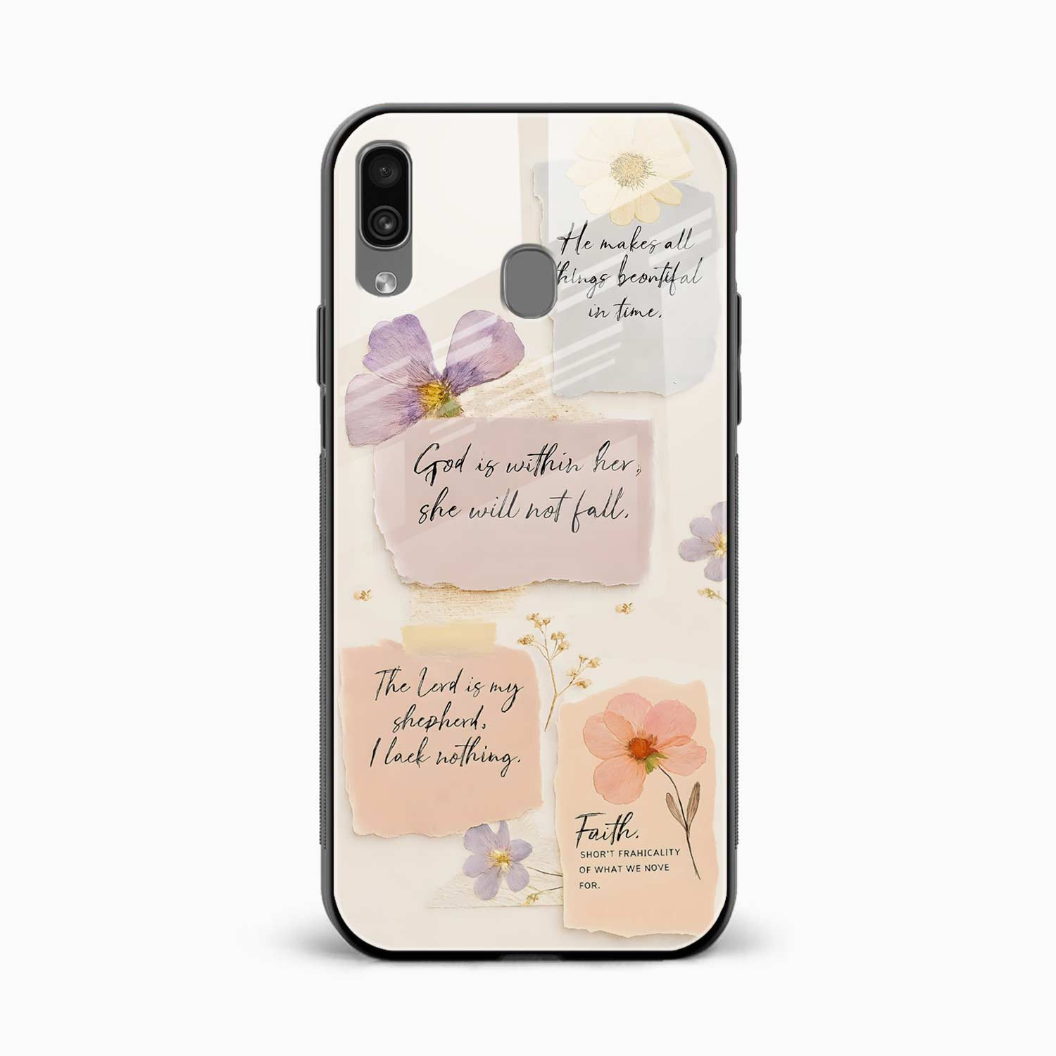 Faith Samsung A30 Back Cover