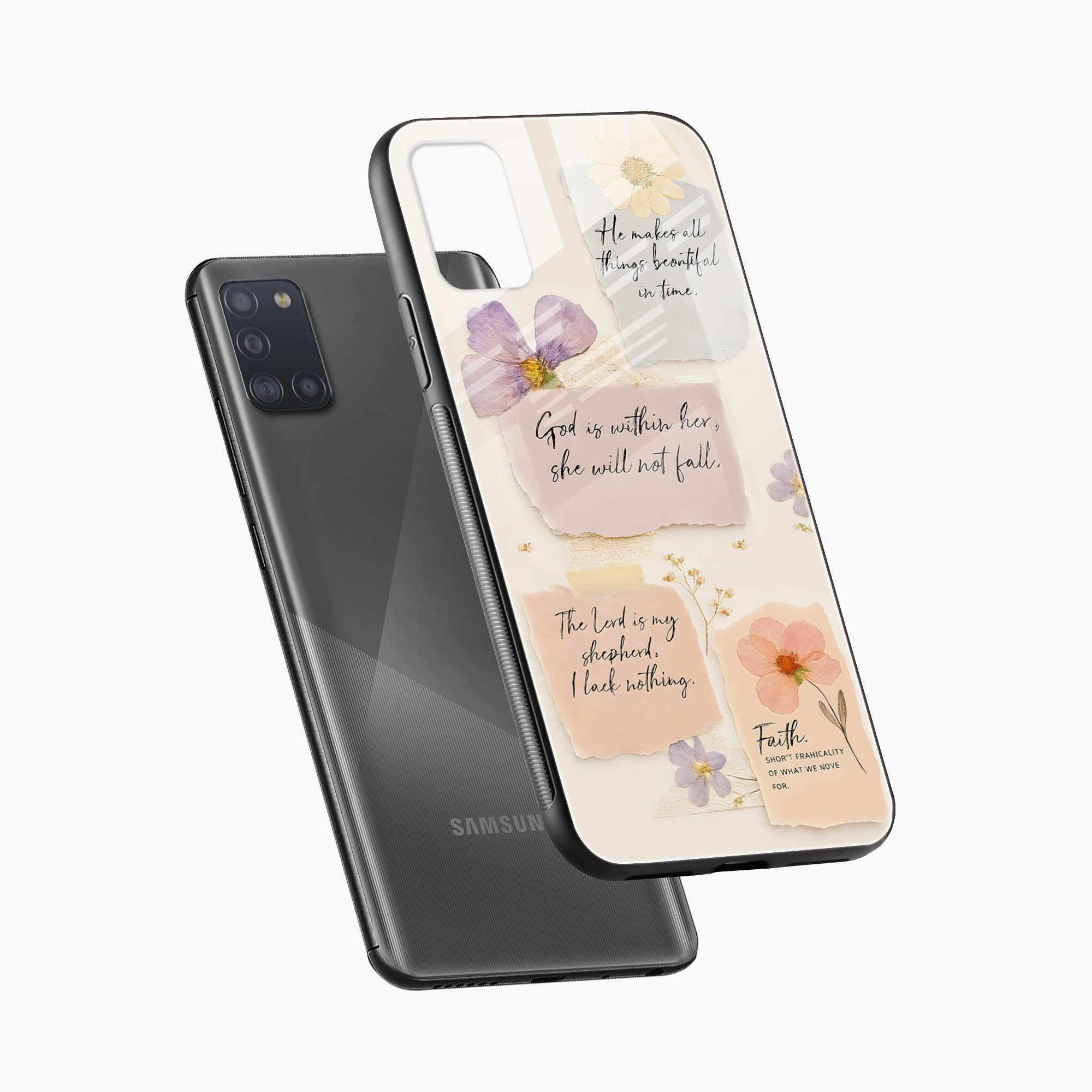 Faith Samsung A31 Back Cover