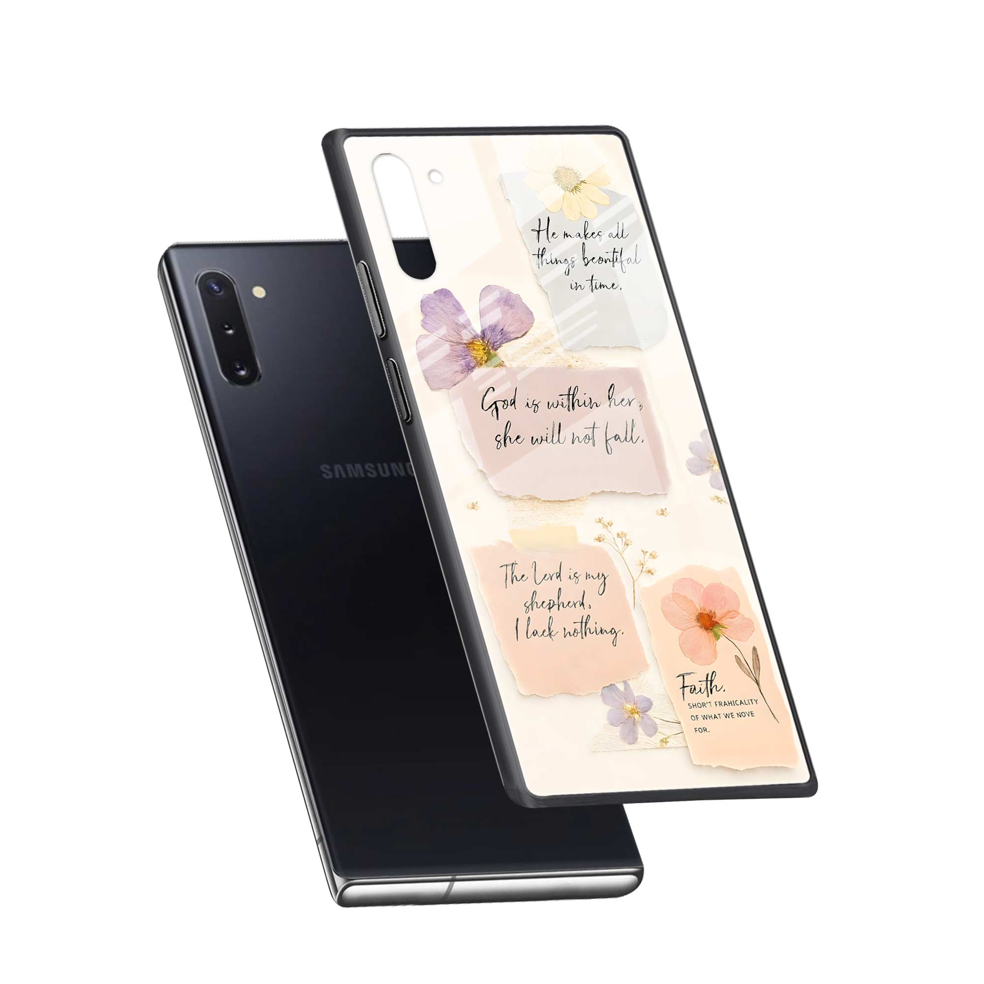 Faith Samsung Note 10 Back Cover