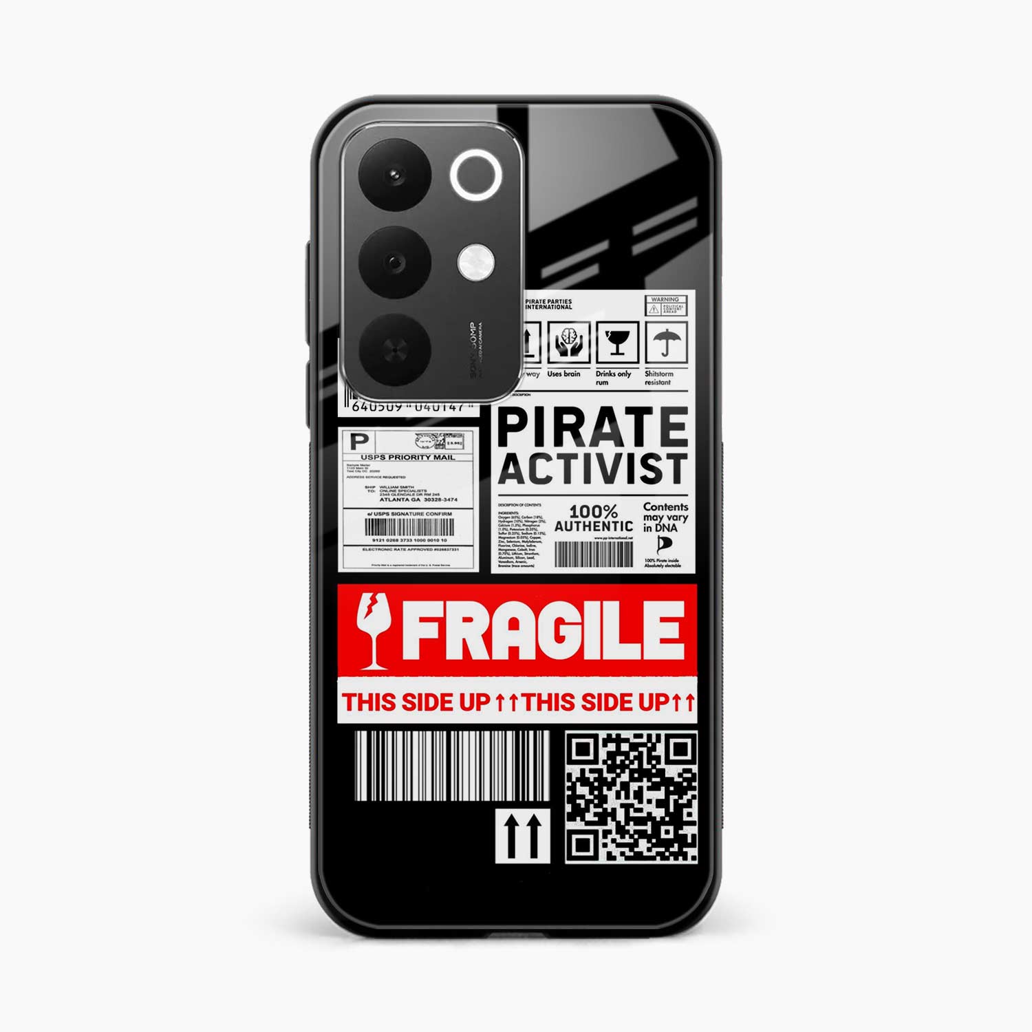 Fragile Realme Narzo 90x 5G Back Cover