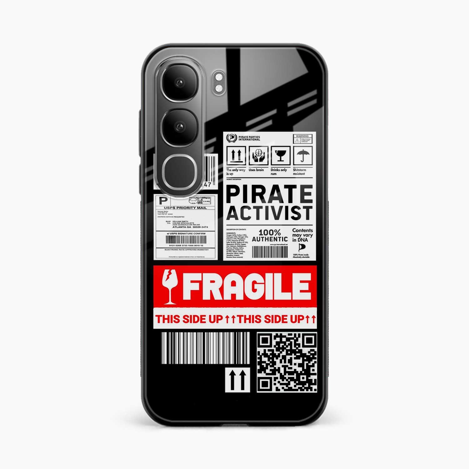 Fragile Vivo Y31 5G Back Cover