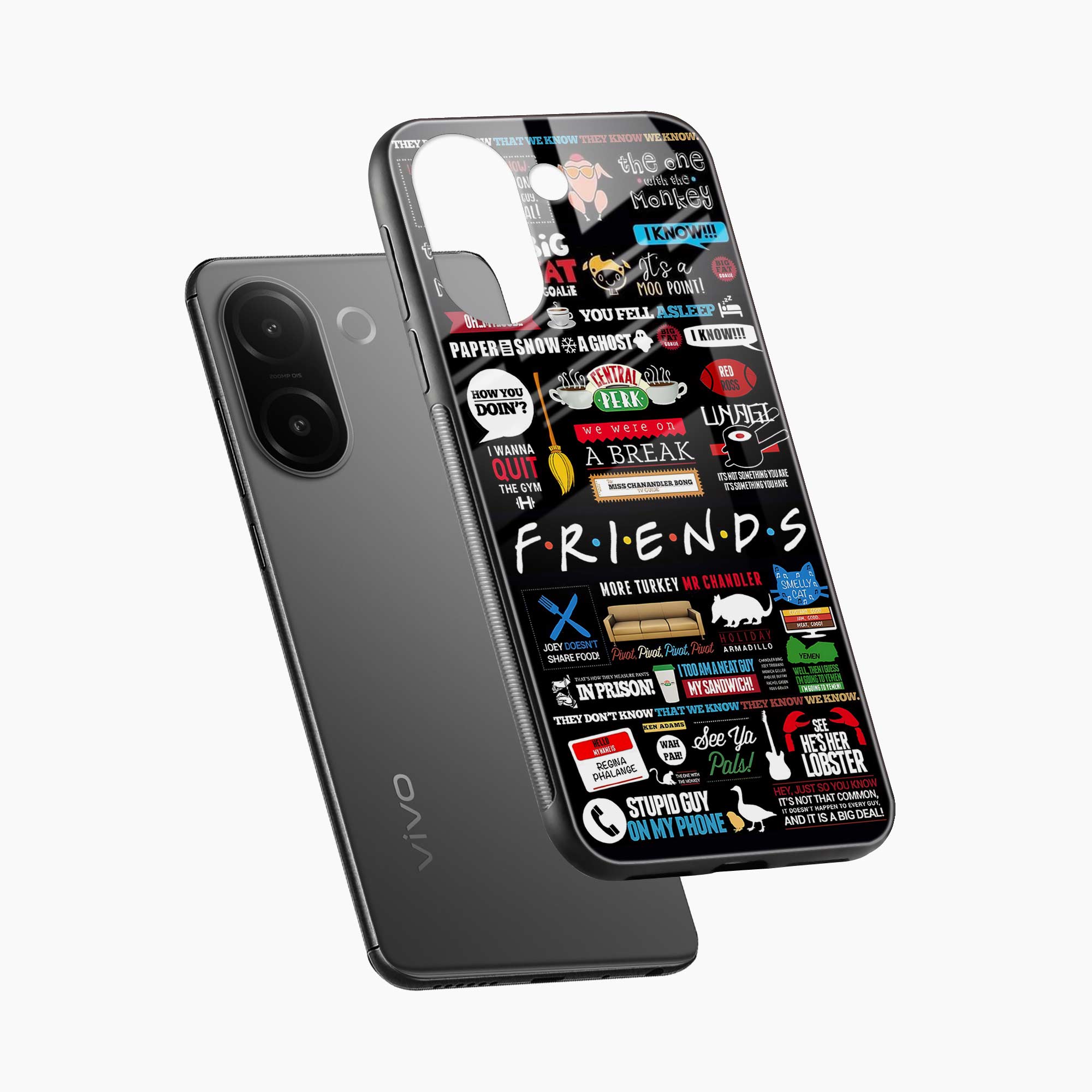Friends Vivo V60e 5G Back Cover