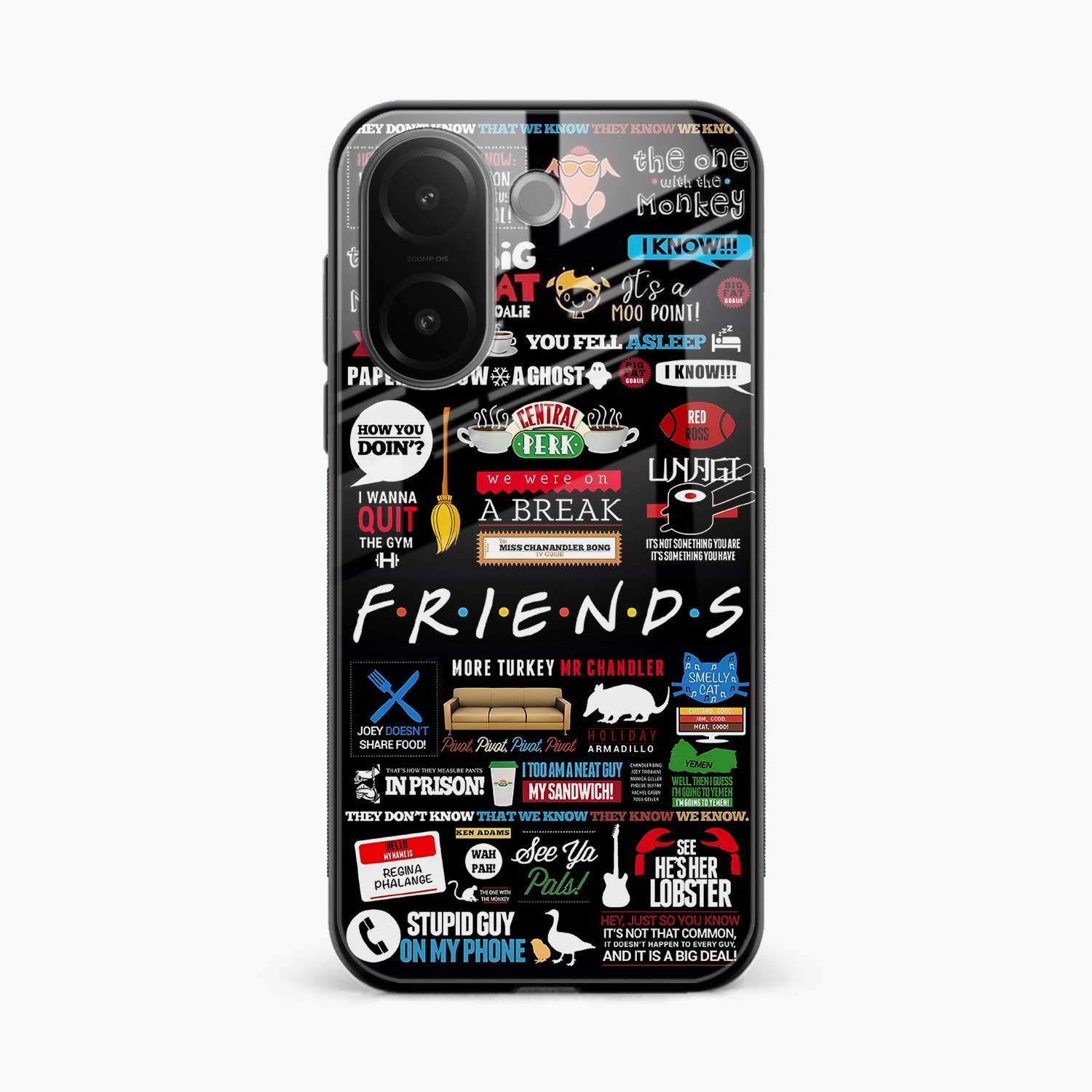 Friends Vivo V60e 5G Back Cover