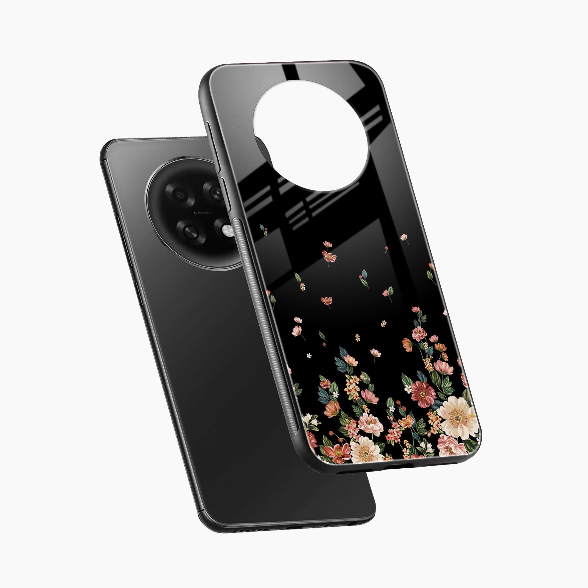 Graceful Floral Oppo F31 Pro Plus 5G Back Cover
