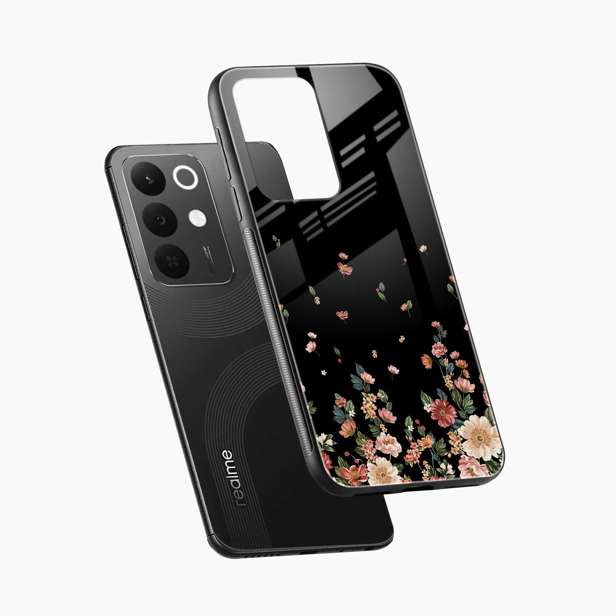 Graceful Floral Realme Narzo 90x 5G Back Cover