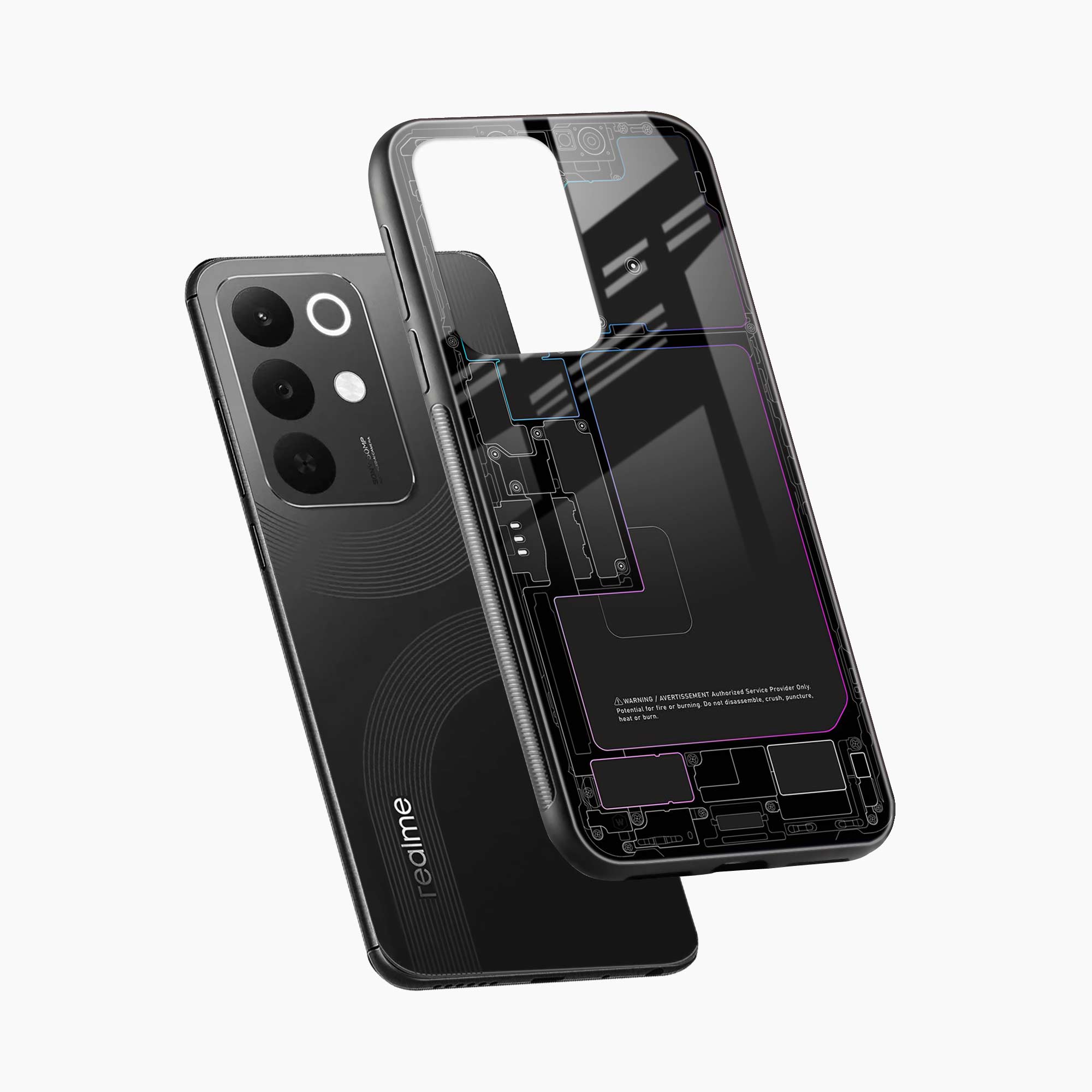 Inside Realme Narzo 90x 5G Back Cover