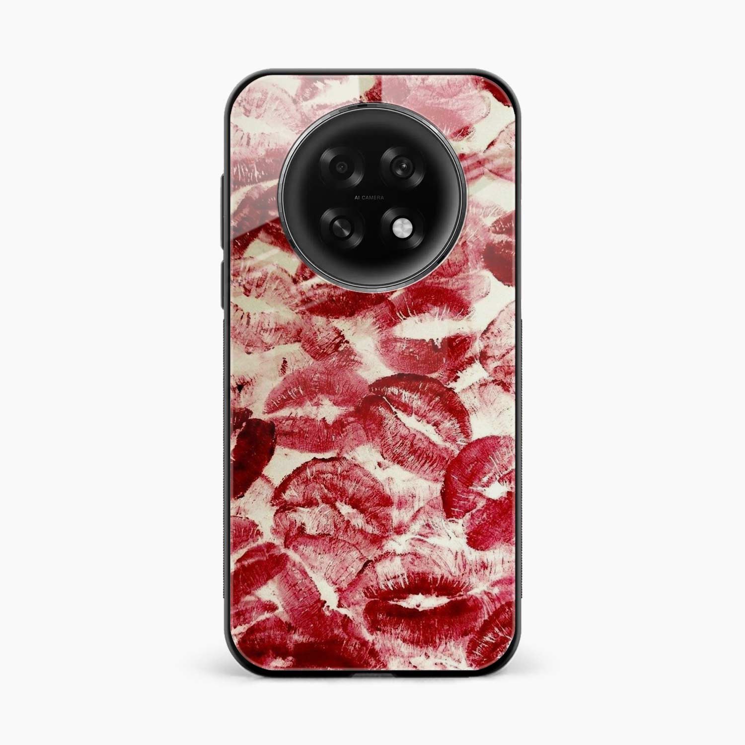 Lipstick Kiss Print Oppo F31 Pro Plus 5G Back Cover