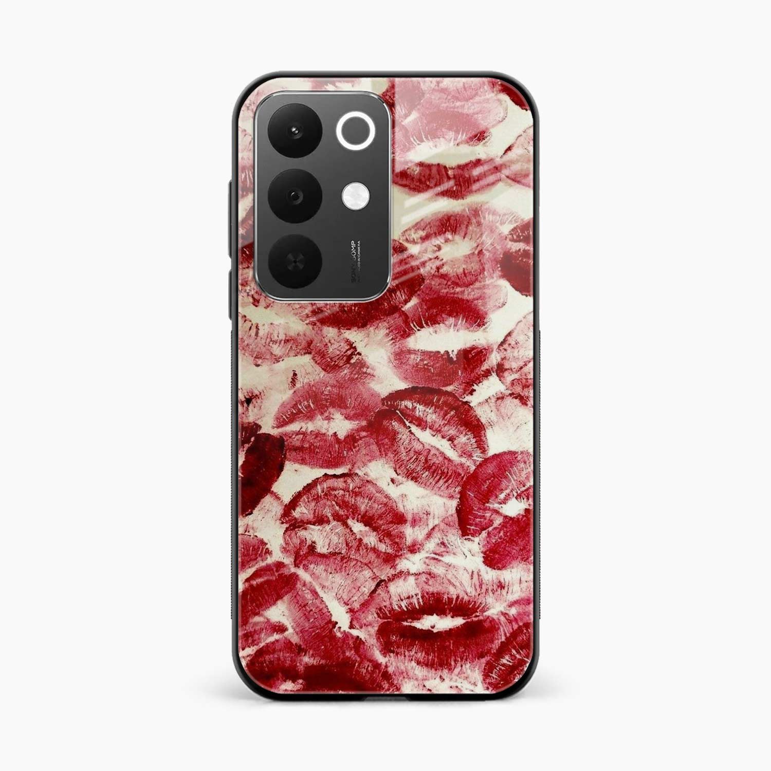 Lipstick Kiss Print Realme C85 5G Back Cover