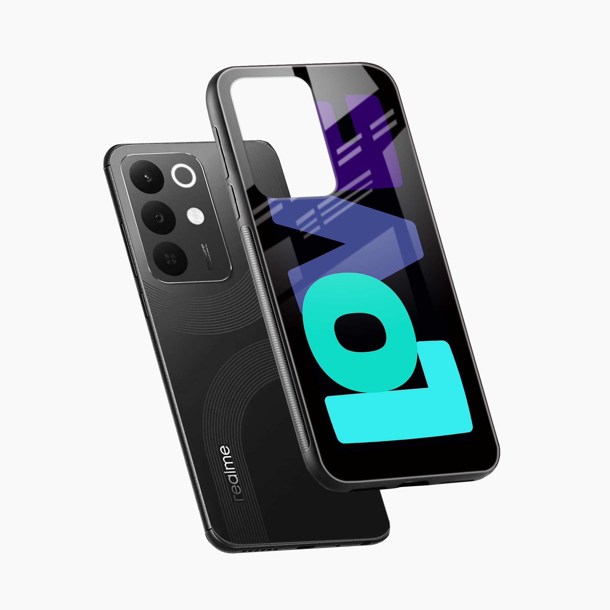 Love Realme 15x 5G Back Cover