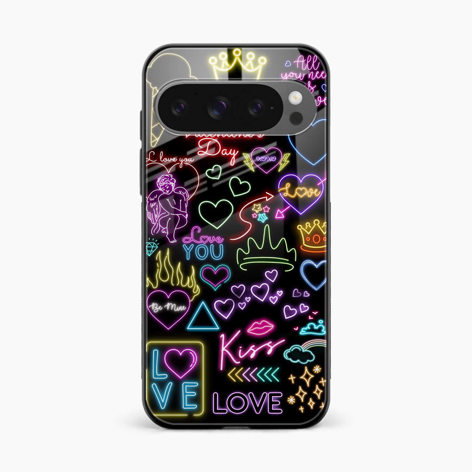 Neon Lights Google Pixel 10 Pro Xl Back Cover