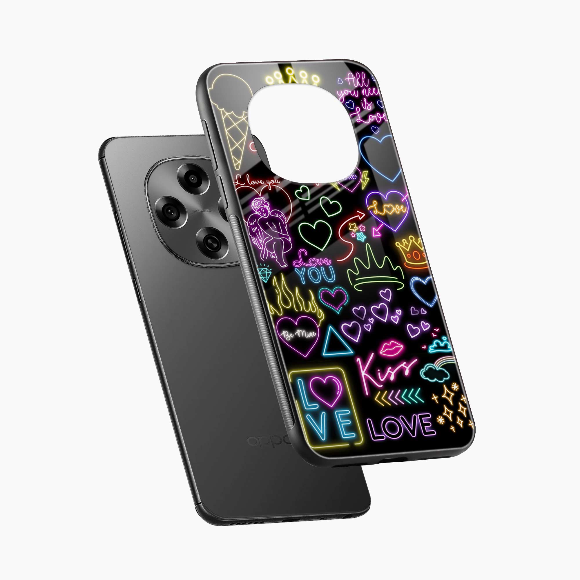 Neon Lights Oppo F31 Pro 5G Back Cover