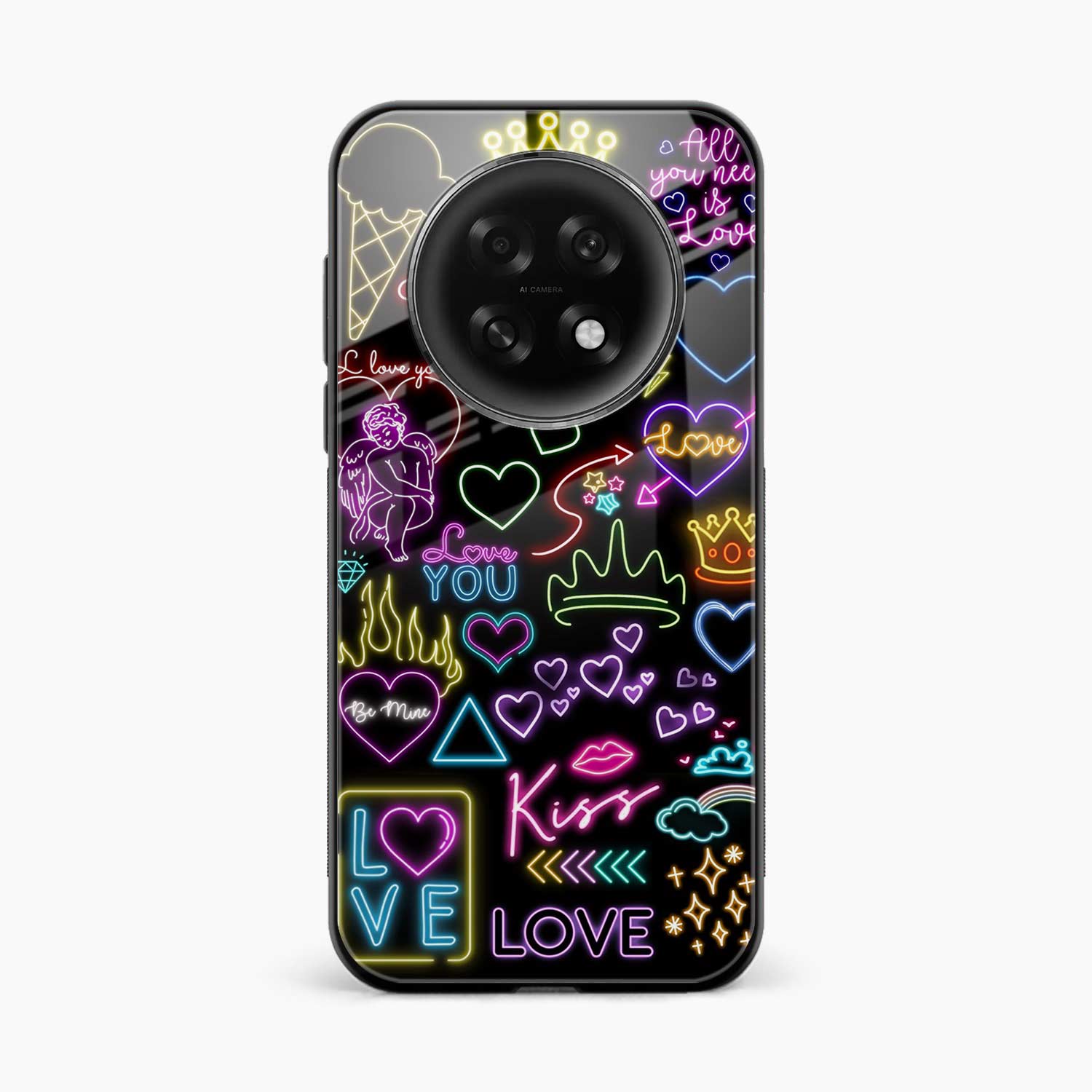 Neon Lights Oppo F31 Pro Plus 5G Back Cover