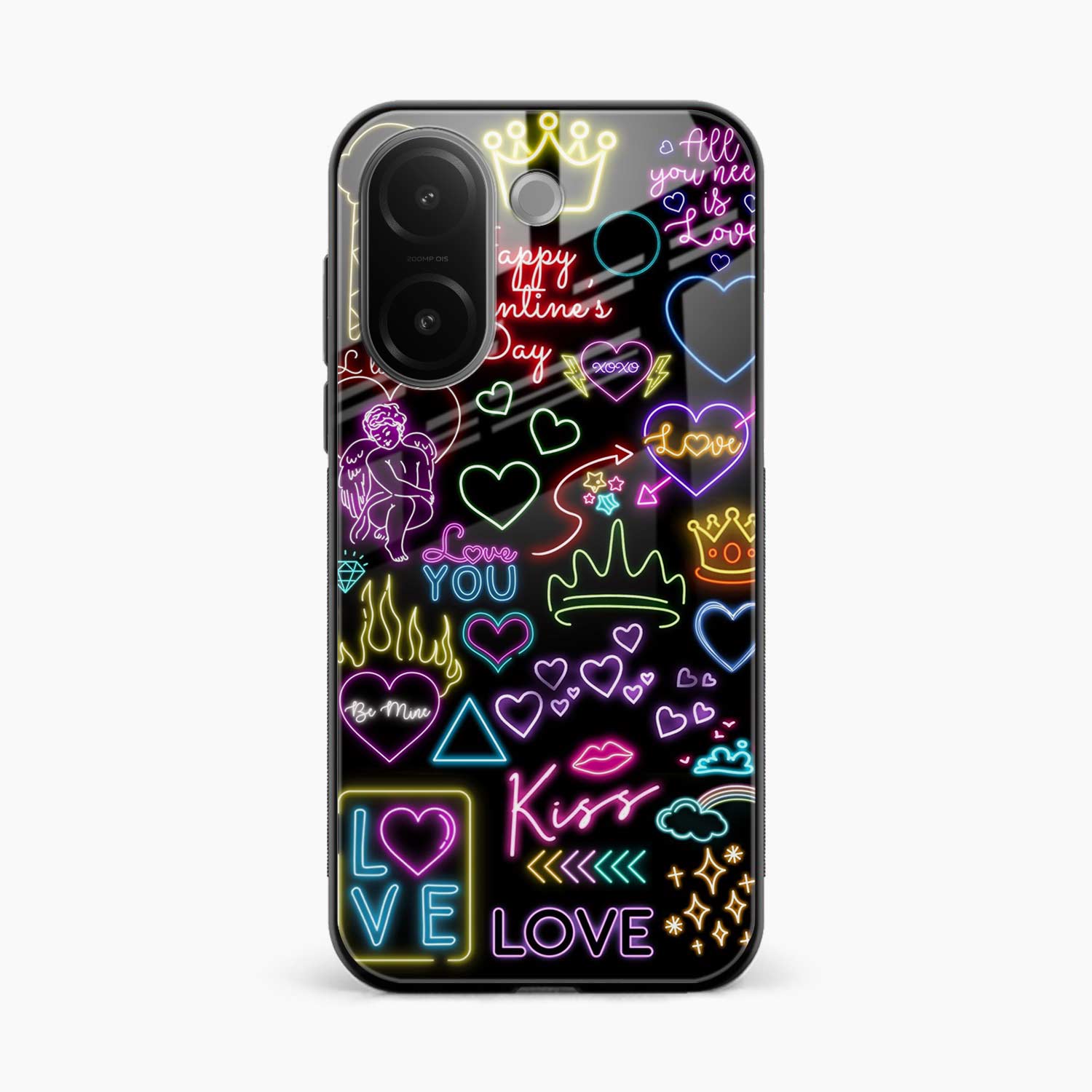 Neon Lights Vivo V60e 5G Back Cover