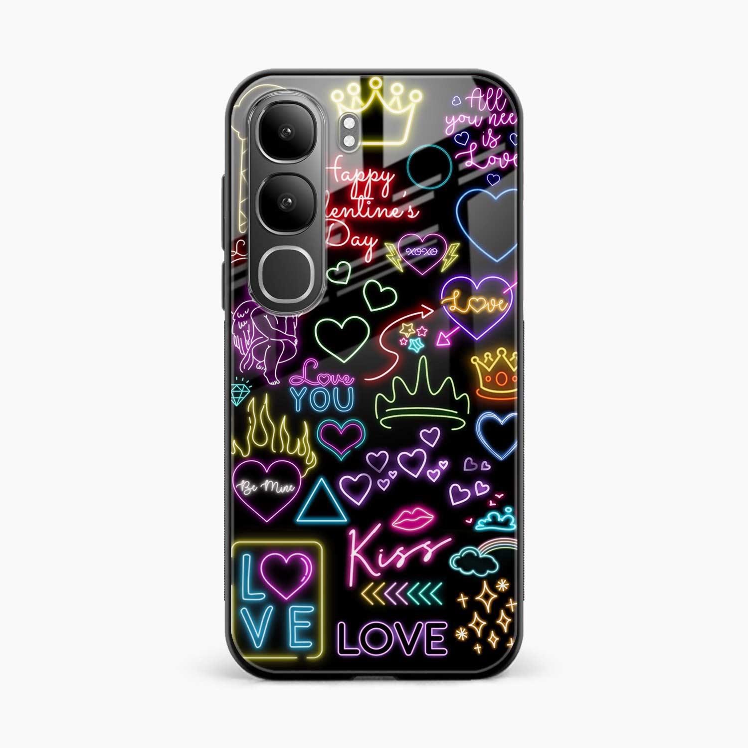 Neon Lights Vivo Y31 5G Back Cover
