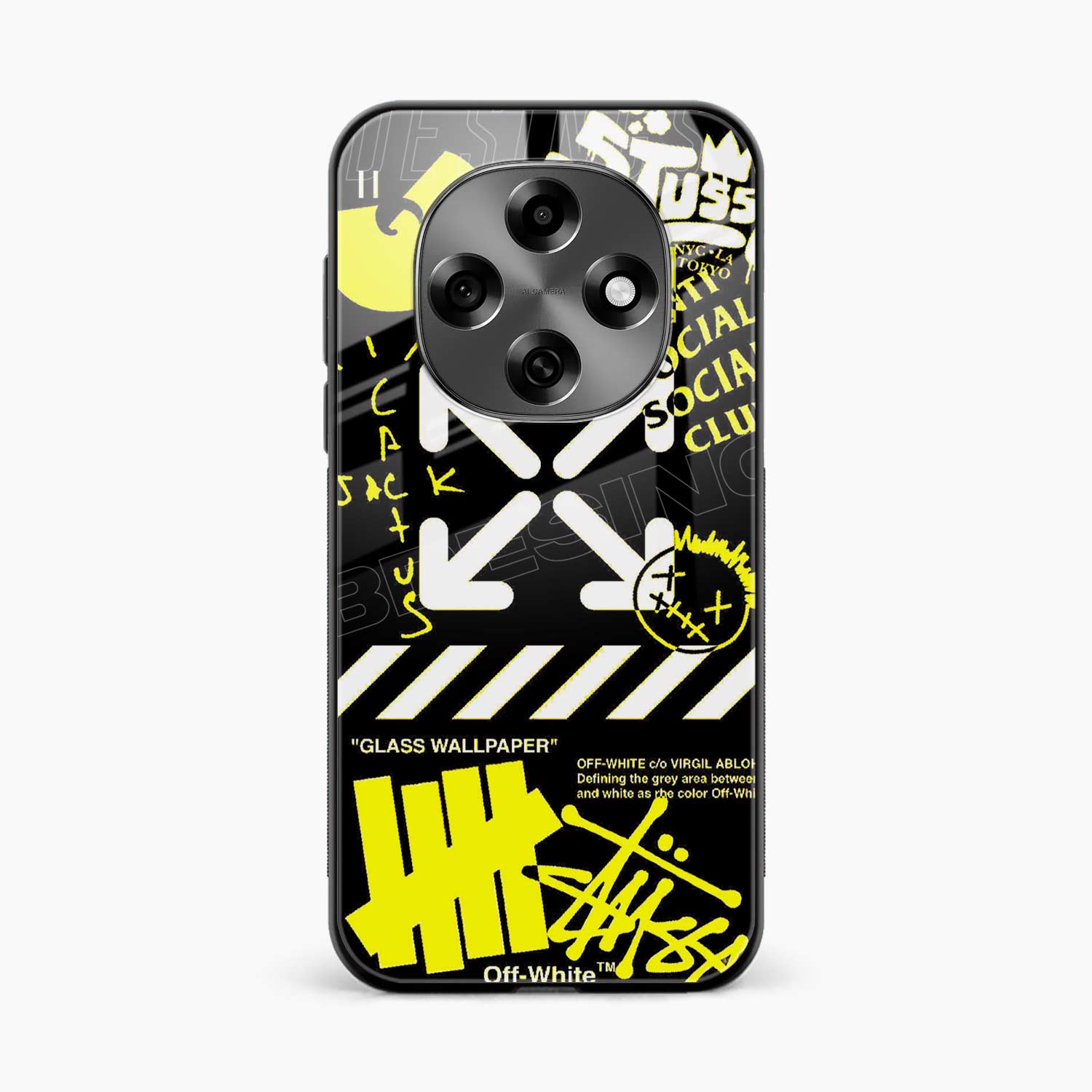 Neon Off White Oppo F31 Pro 5G Back Cover